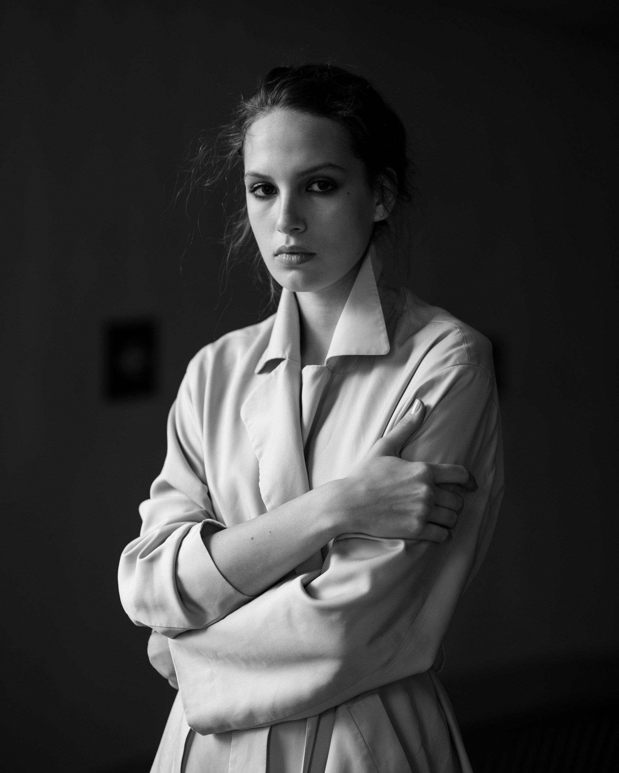 Model tests. Portrait and business photographer in Moscow Andrey Nikolsky