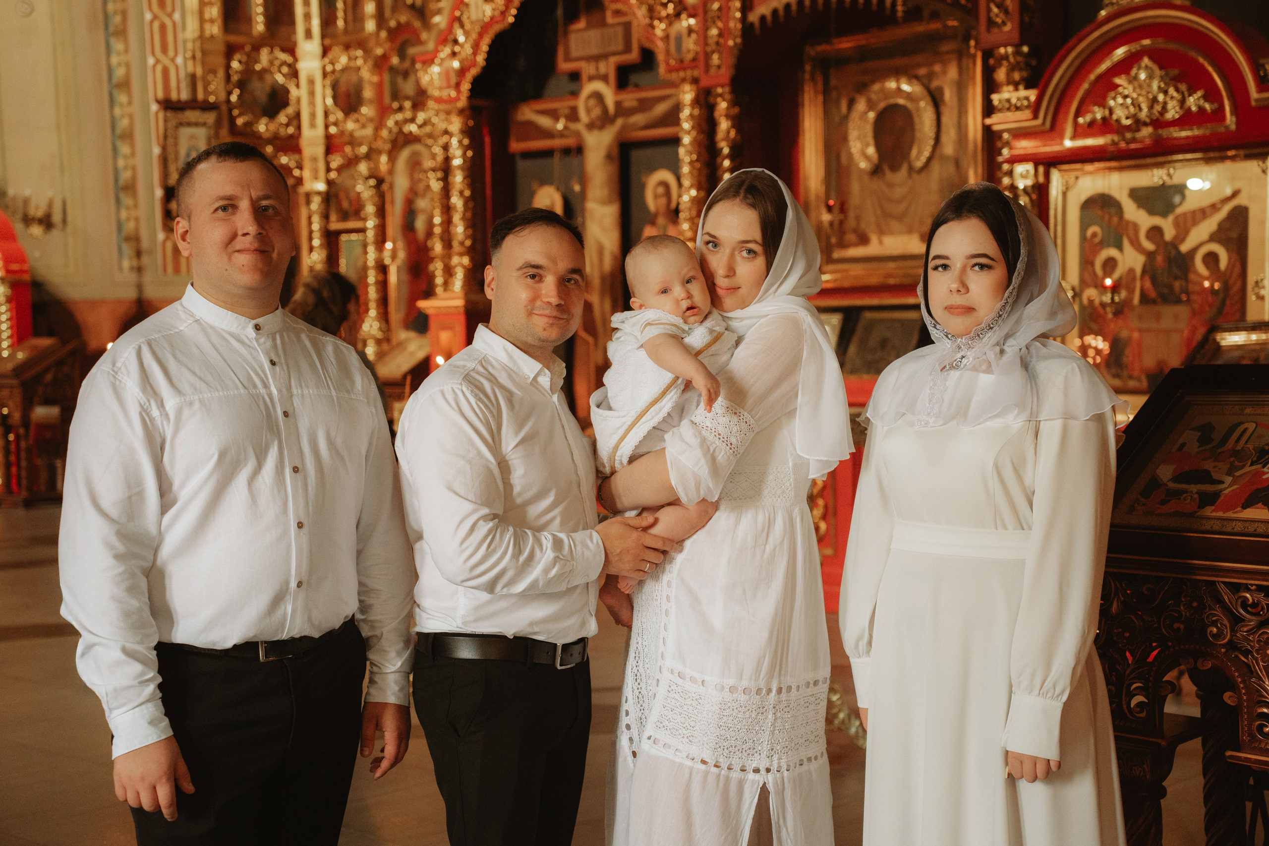 Крещение Матвея. Семейный фотограф • Домашние съемки в Нижнем Новгороде