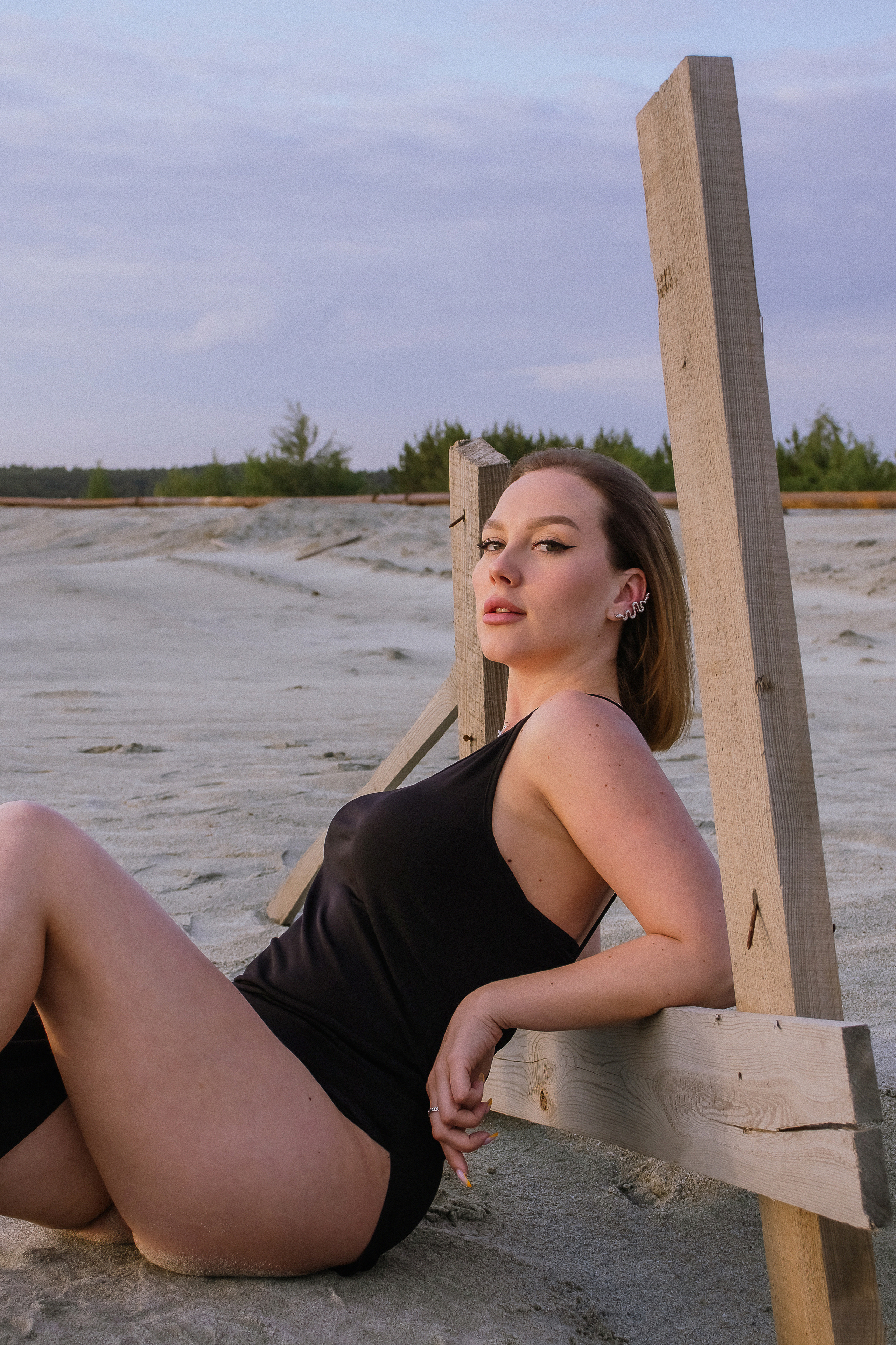 Анастасия на Березовских песках. Фотограф Екатеринубрг/Верхняя Пышма