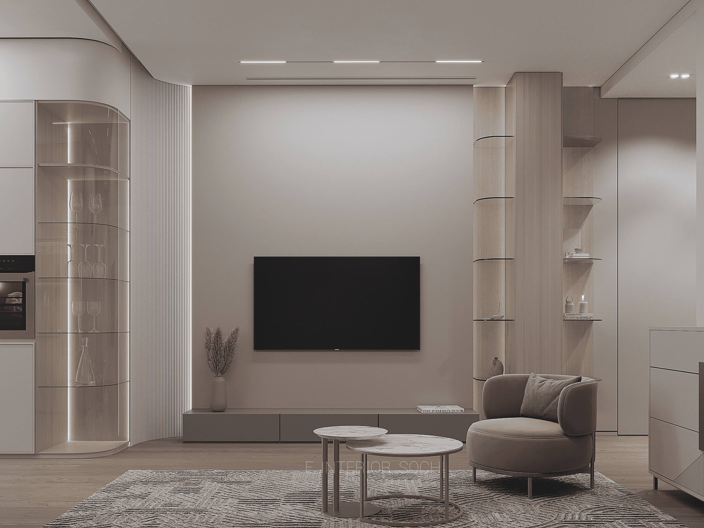 PINA_COLADA. Дизайн интерьера Евгения Тисленко