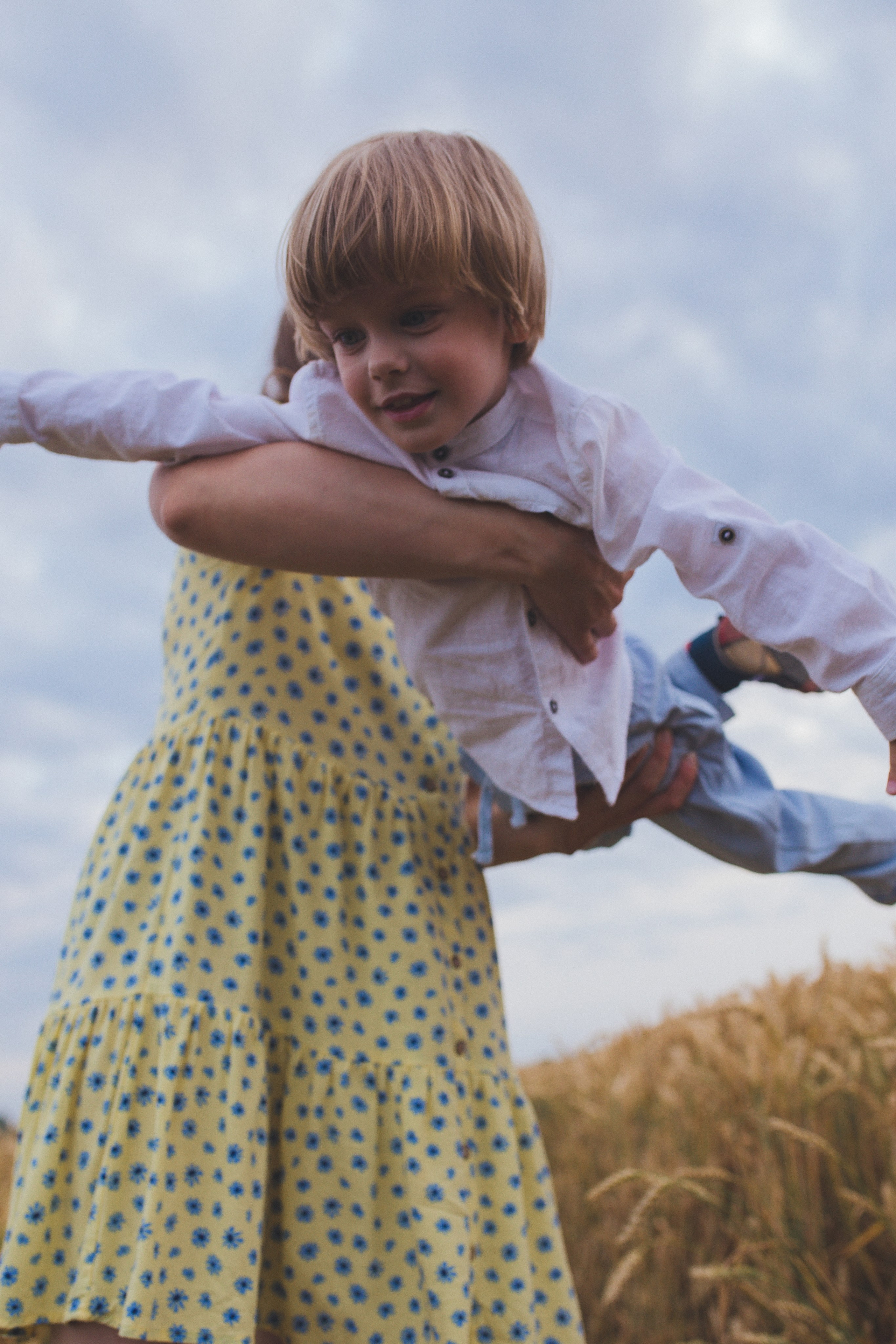 Мама с сыном