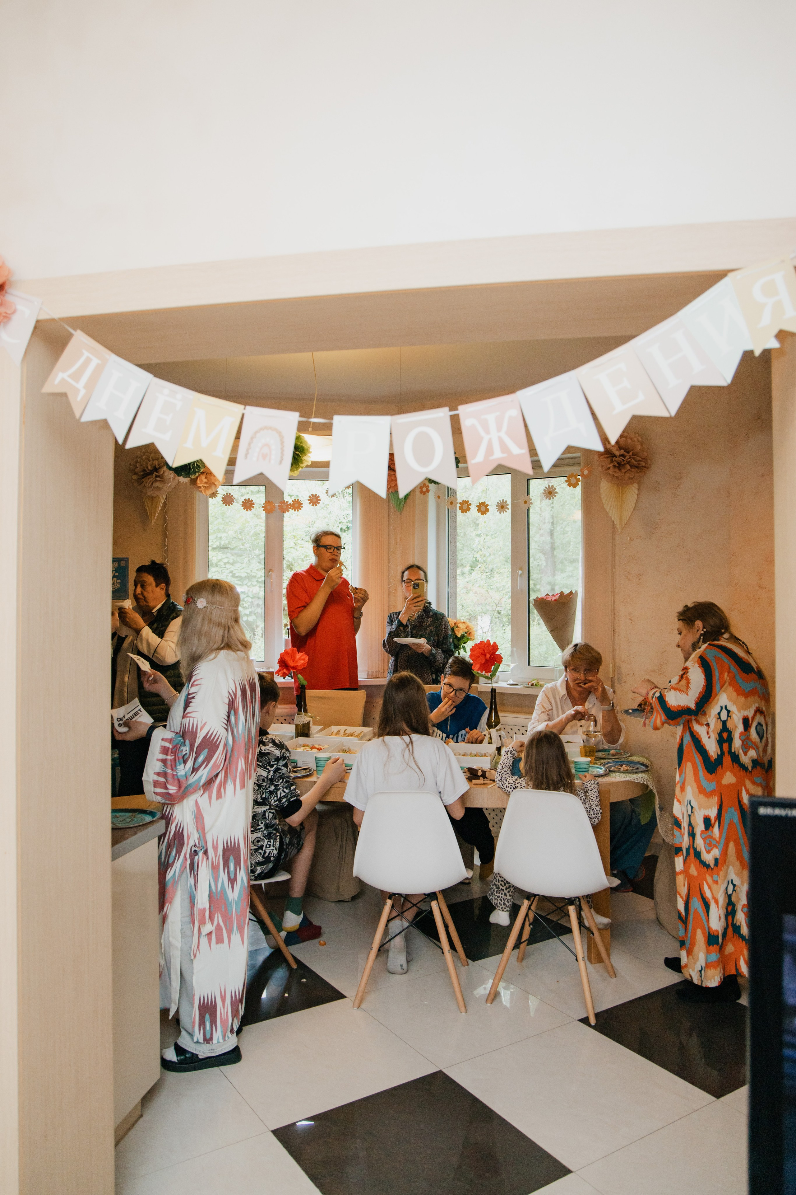 Юбилей в загородном доме. Свадебный фотограф в городе Подольск МО и Москва Крылова Ирина