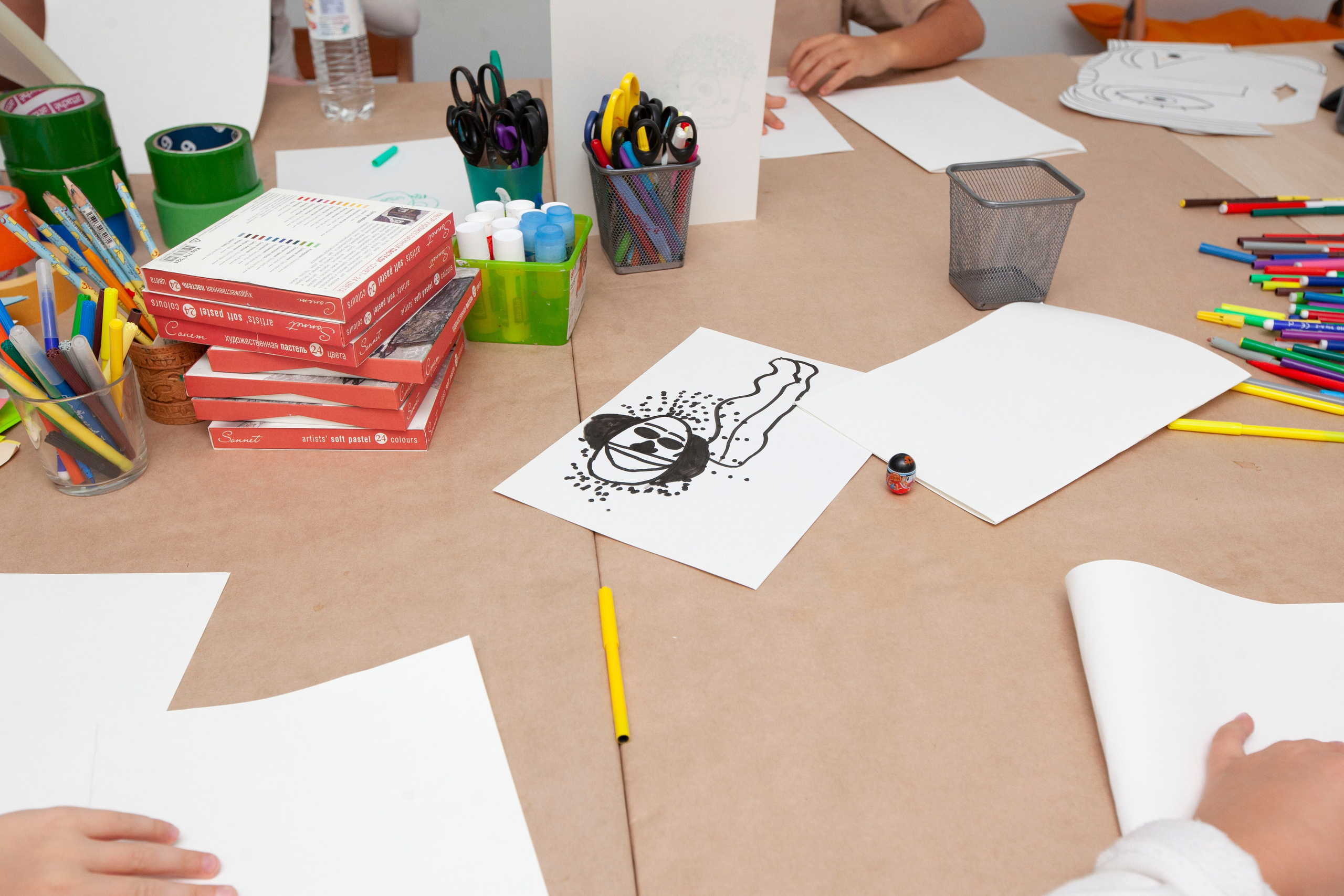 Детский мастер-класс в ММОМА. Stanislav Baryshev — People. Emotions. Atmosphere