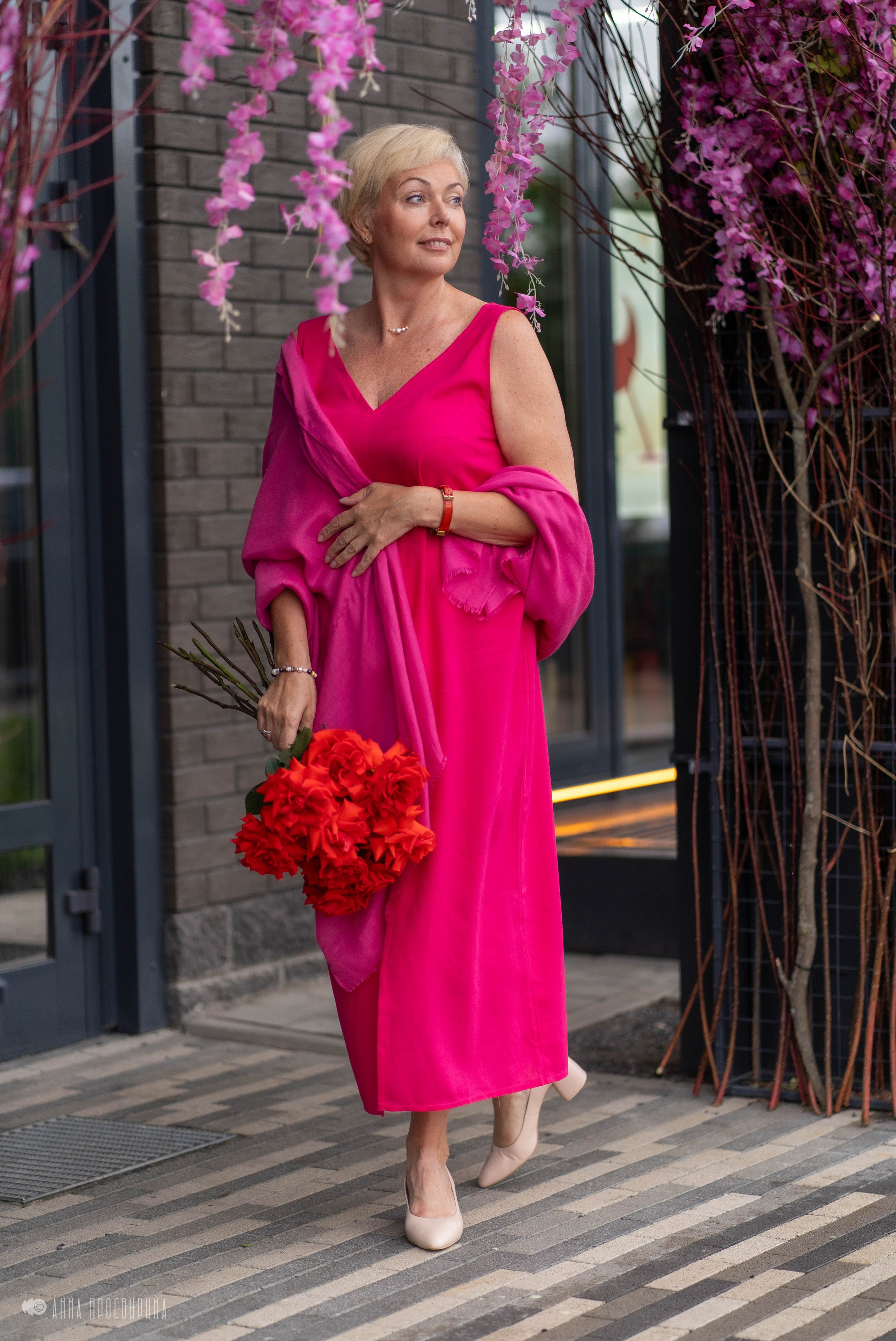 Дождливый фотодень с цветами, Охта. Ваш фотограф в Санкт-Петербурге Анна Просвирина