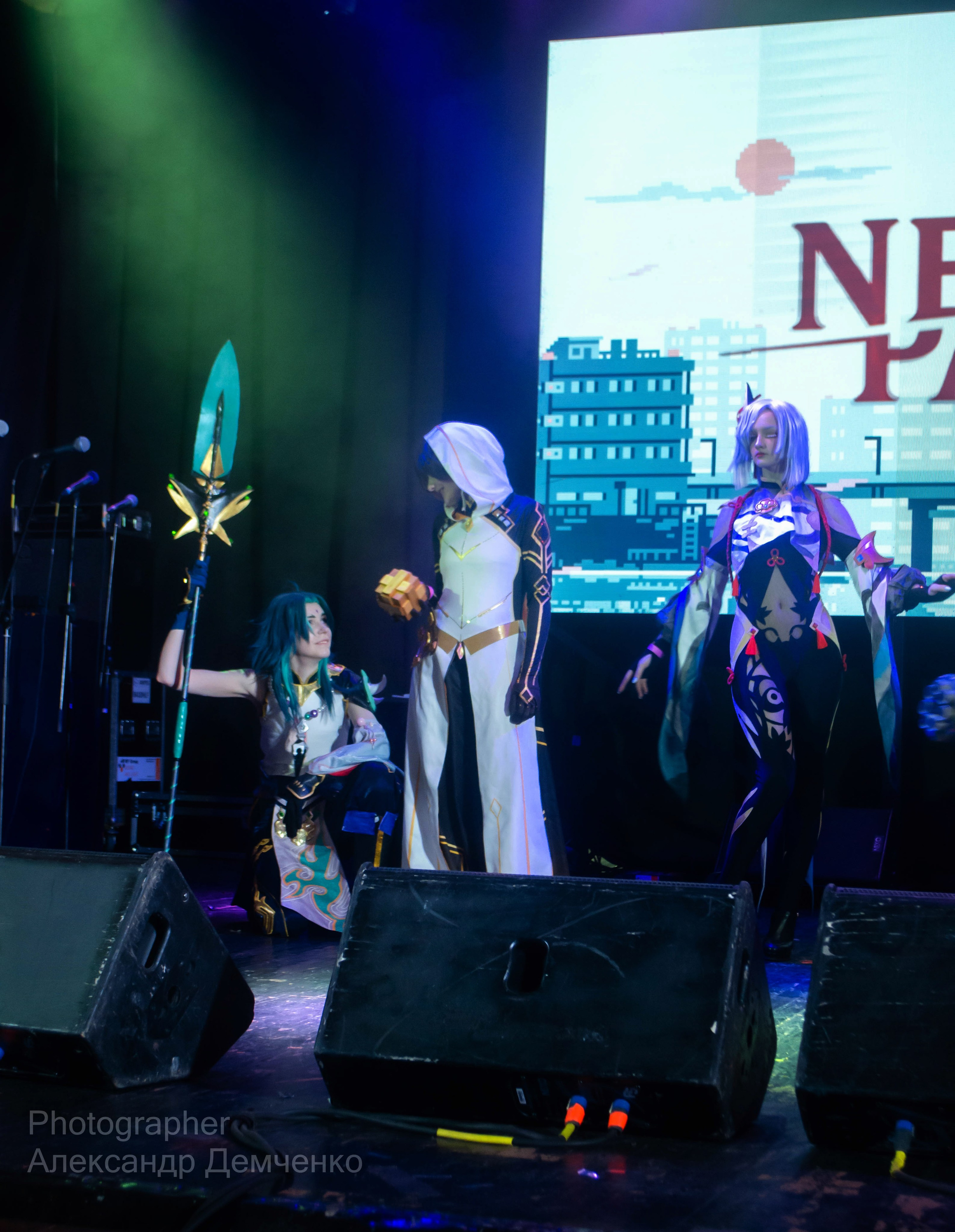 Фотосессия на фестивале косплея Never Party 3.0 в Москва