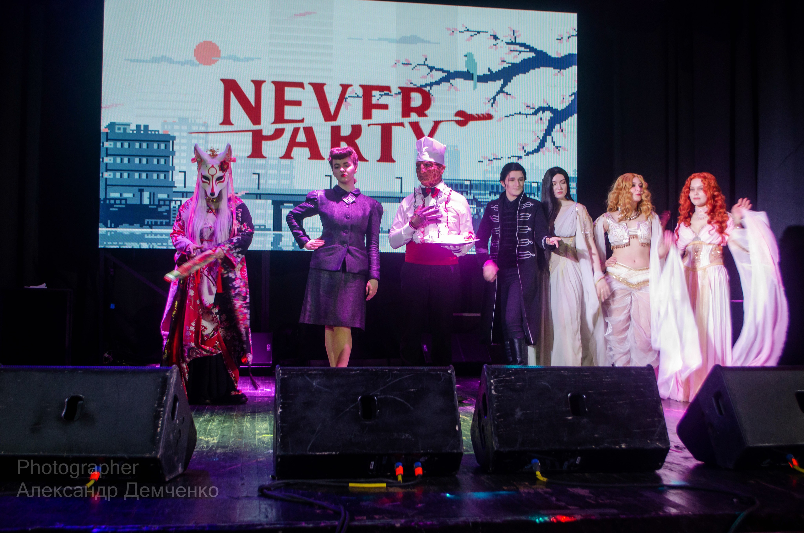 Фотосессия на фестивале косплея Never Party 3.0 в Москва