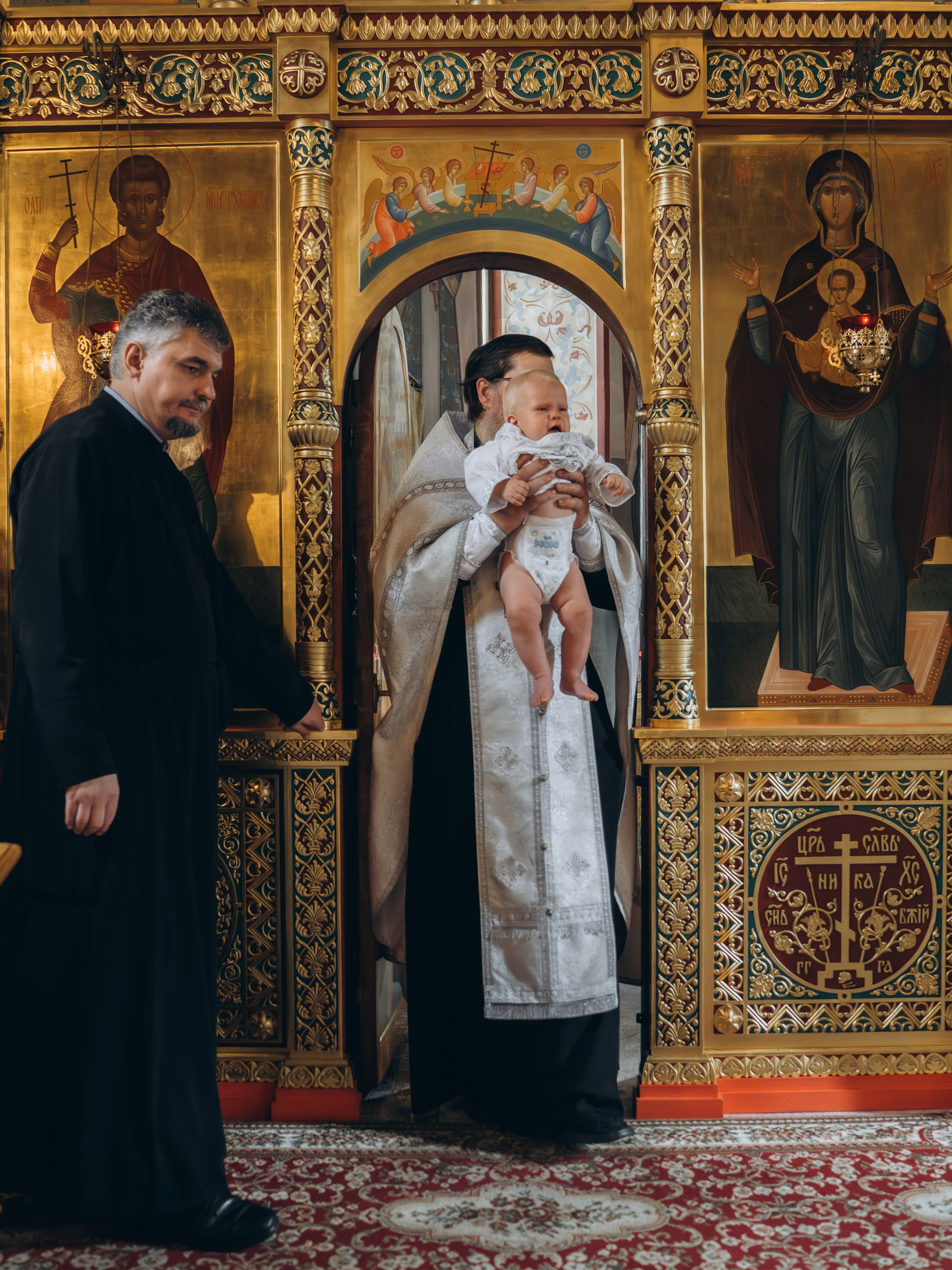 Крещение Александра. Фотограф Ольга Рубцова в Москве и Московской области