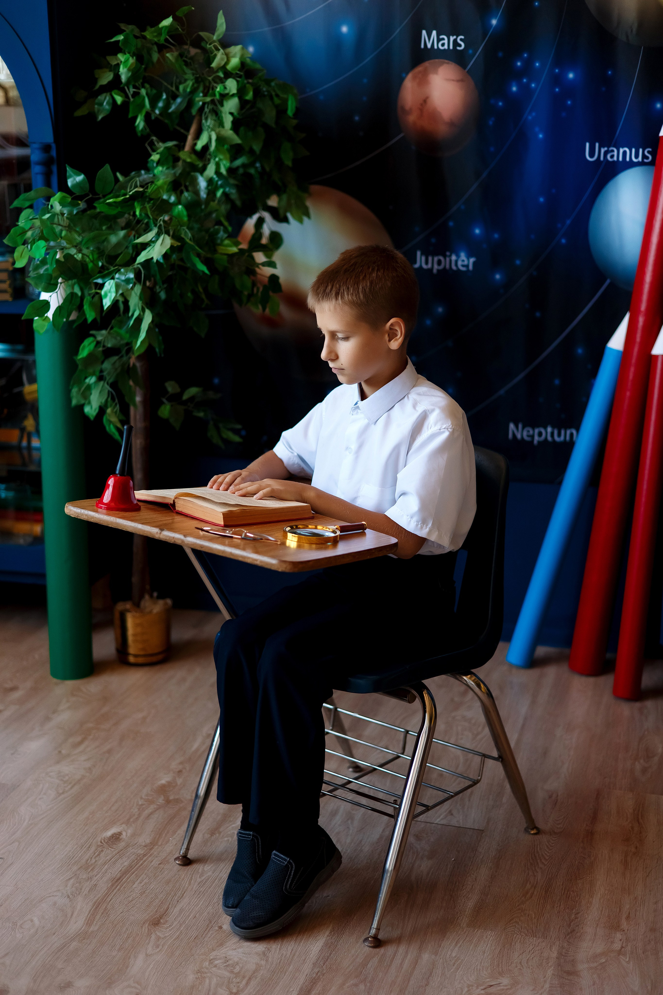 4 класс фотосессия в фотостудии. Фотограф Любовь Корниенко, Примоский край