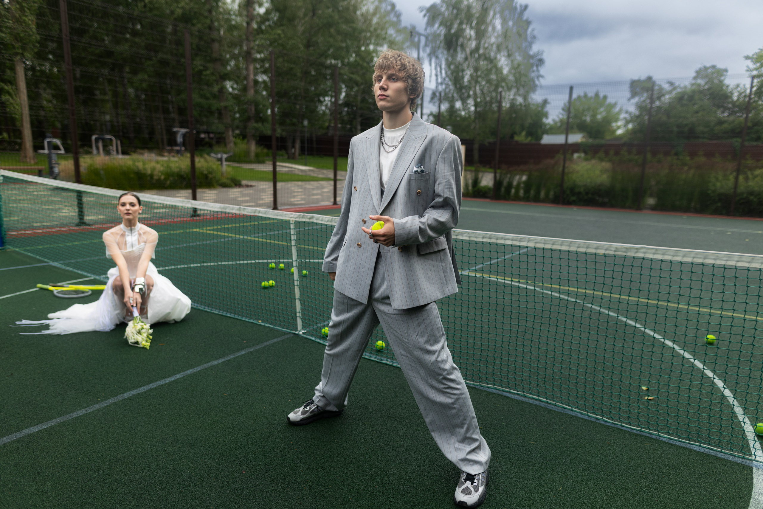 Александр и Эля. Теннис и свадьба. Почему бы и нет?. Дмитрий Шульгин, портретный фотограф в Воронеже