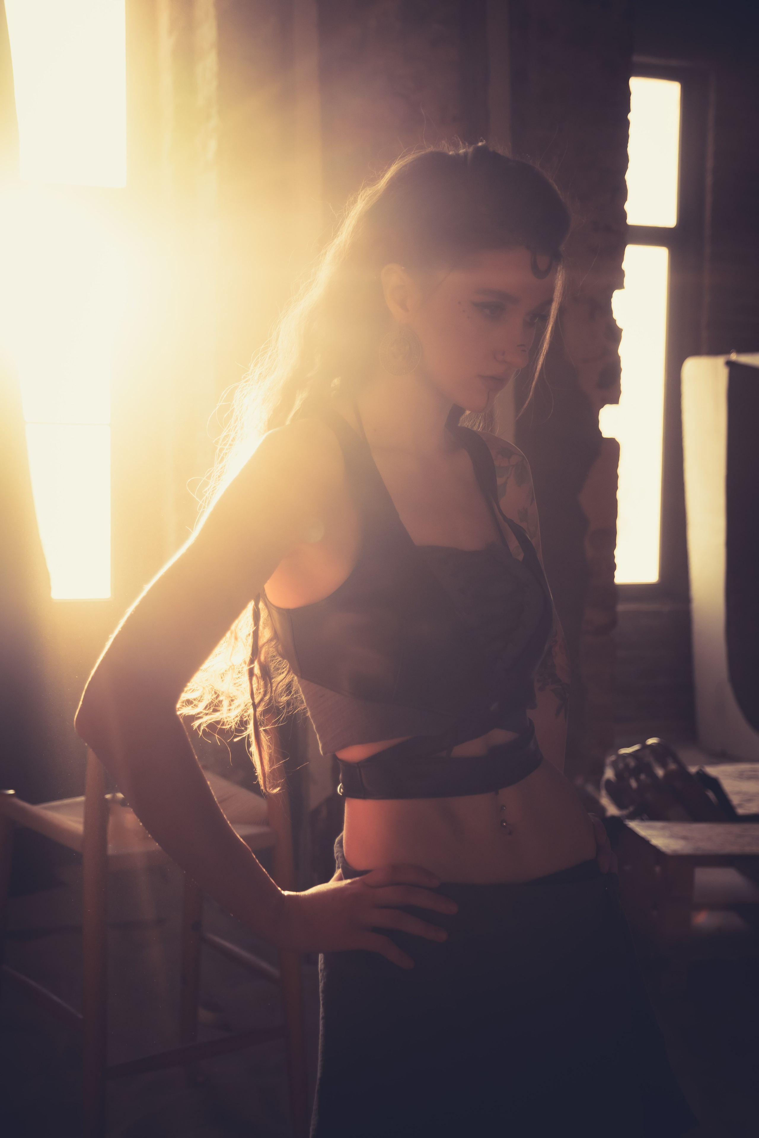 Портретная съёмка. Фотограф и оператор Илья Гунбин