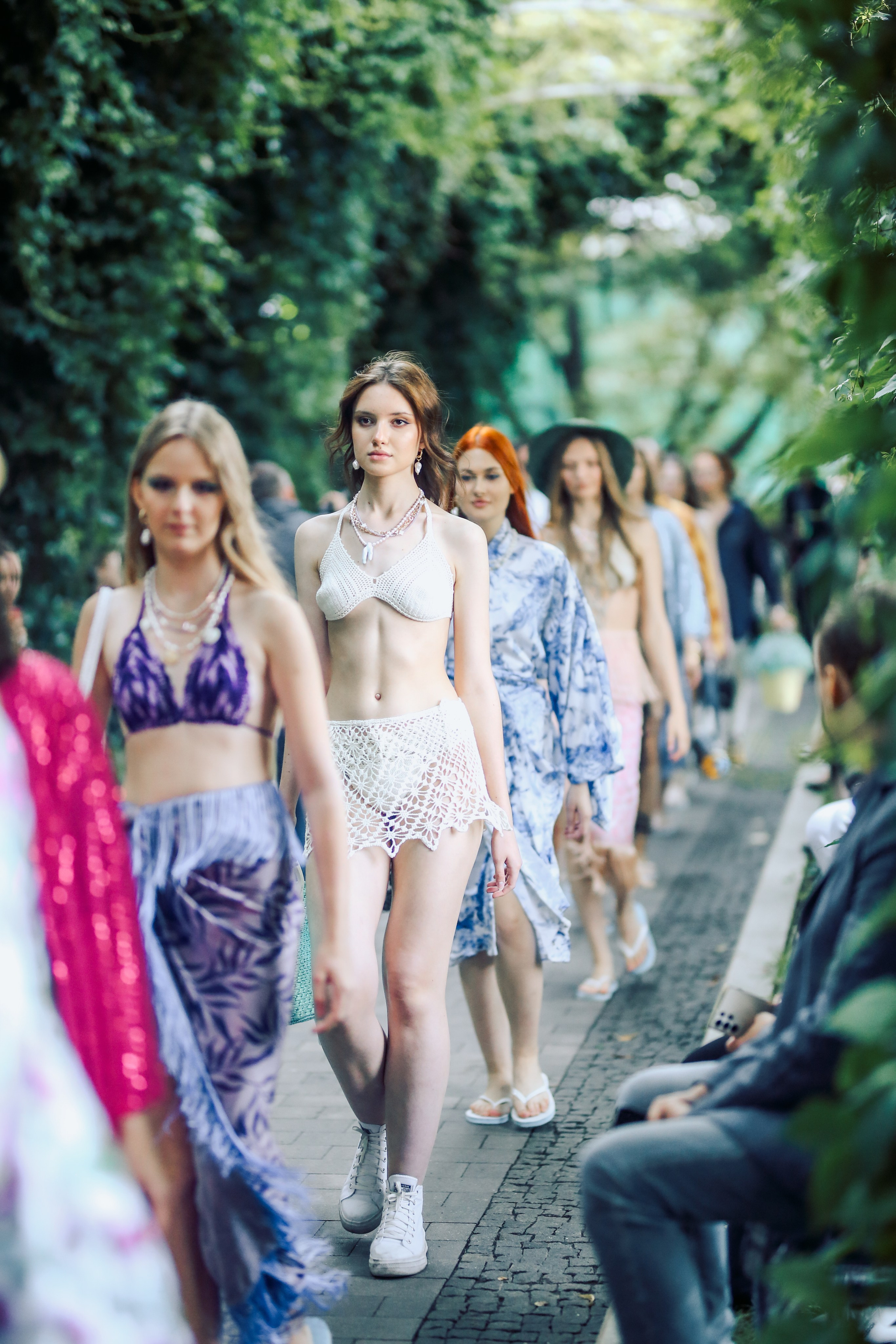 Зелёный подиум. Фотограф Анастасия Залевская