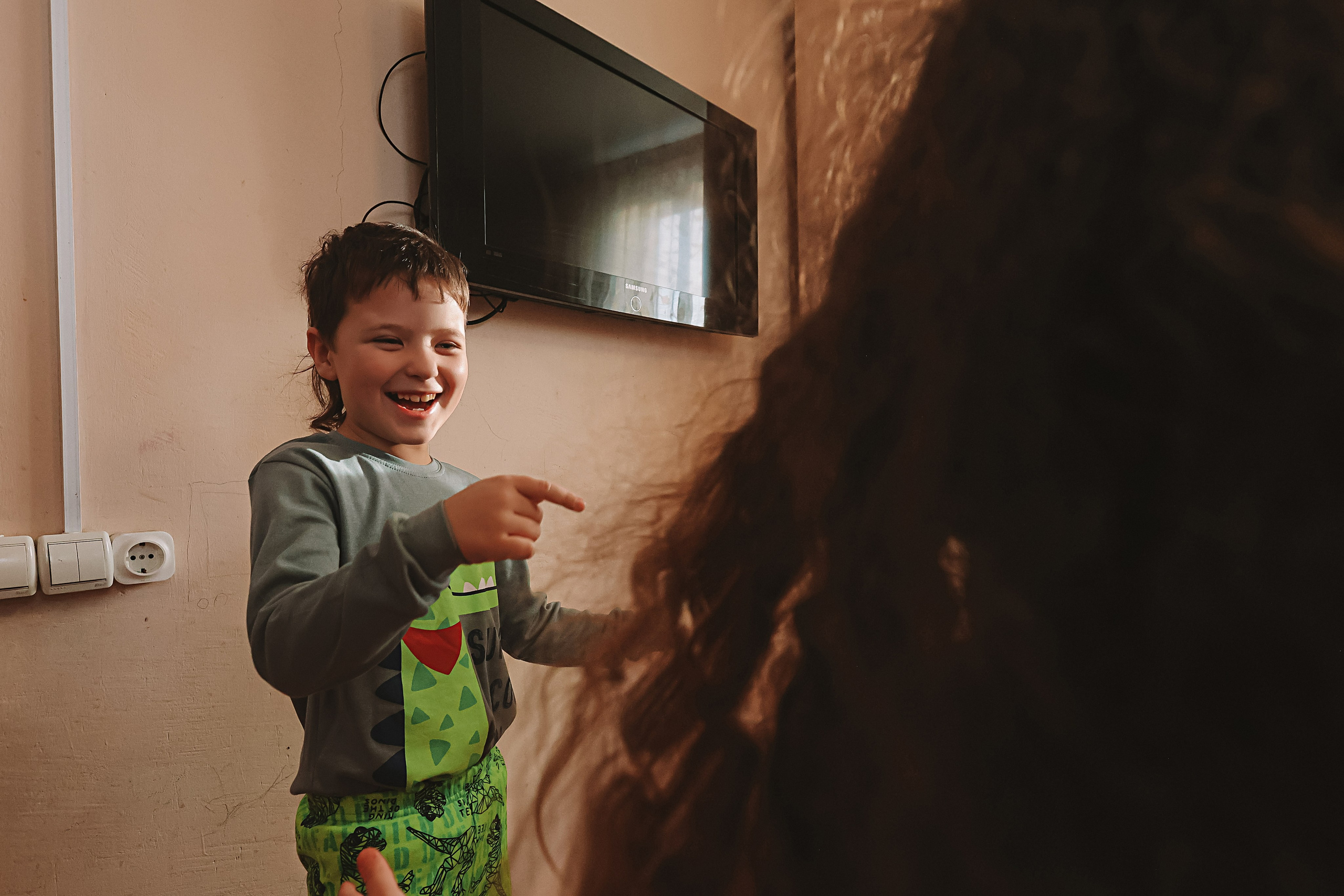 Большая семья репортаж. Семейный фотограф Тюмень, фотограф на роды Салмина Мария