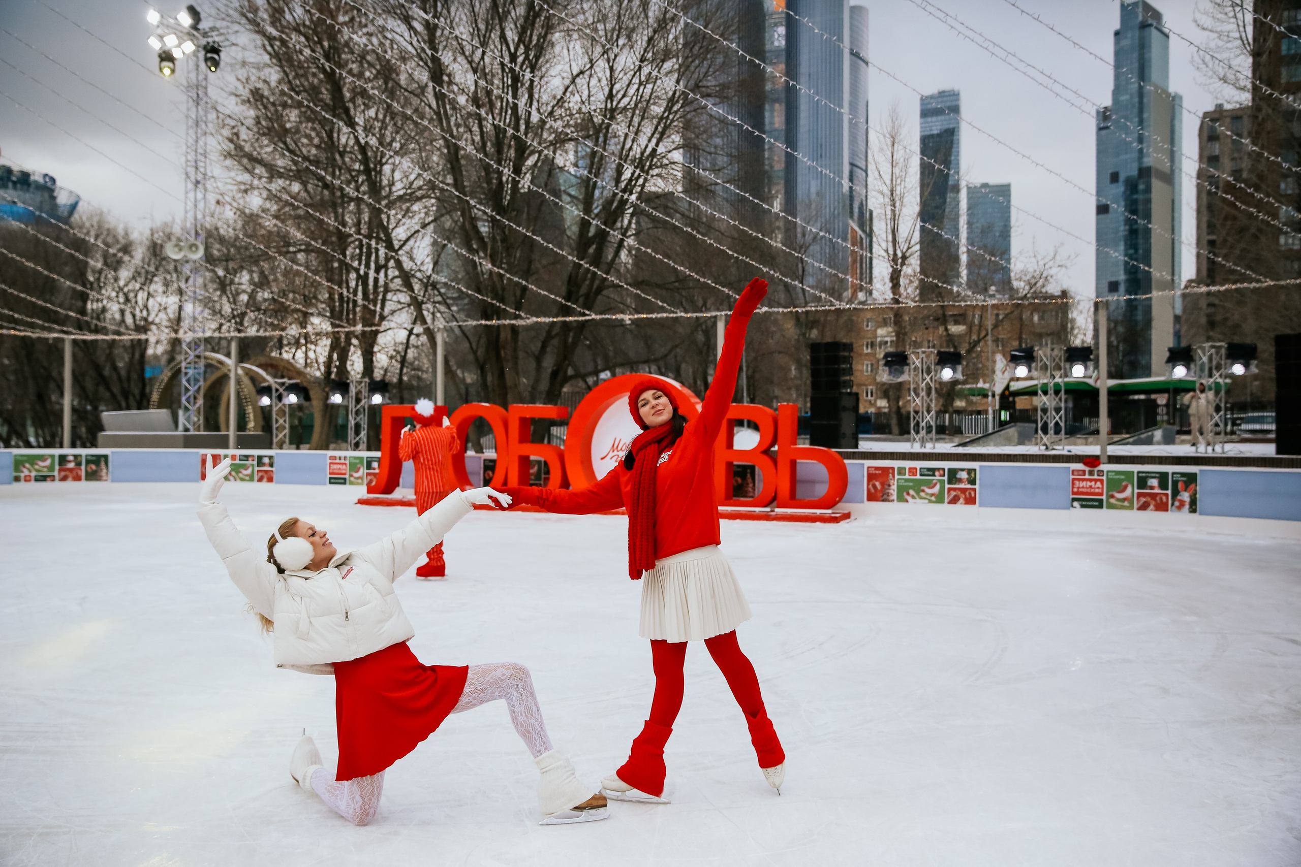 Ледовое шоу Сити каток Московское Чаепитие. Фотограф и видеограф Анна Домашенко