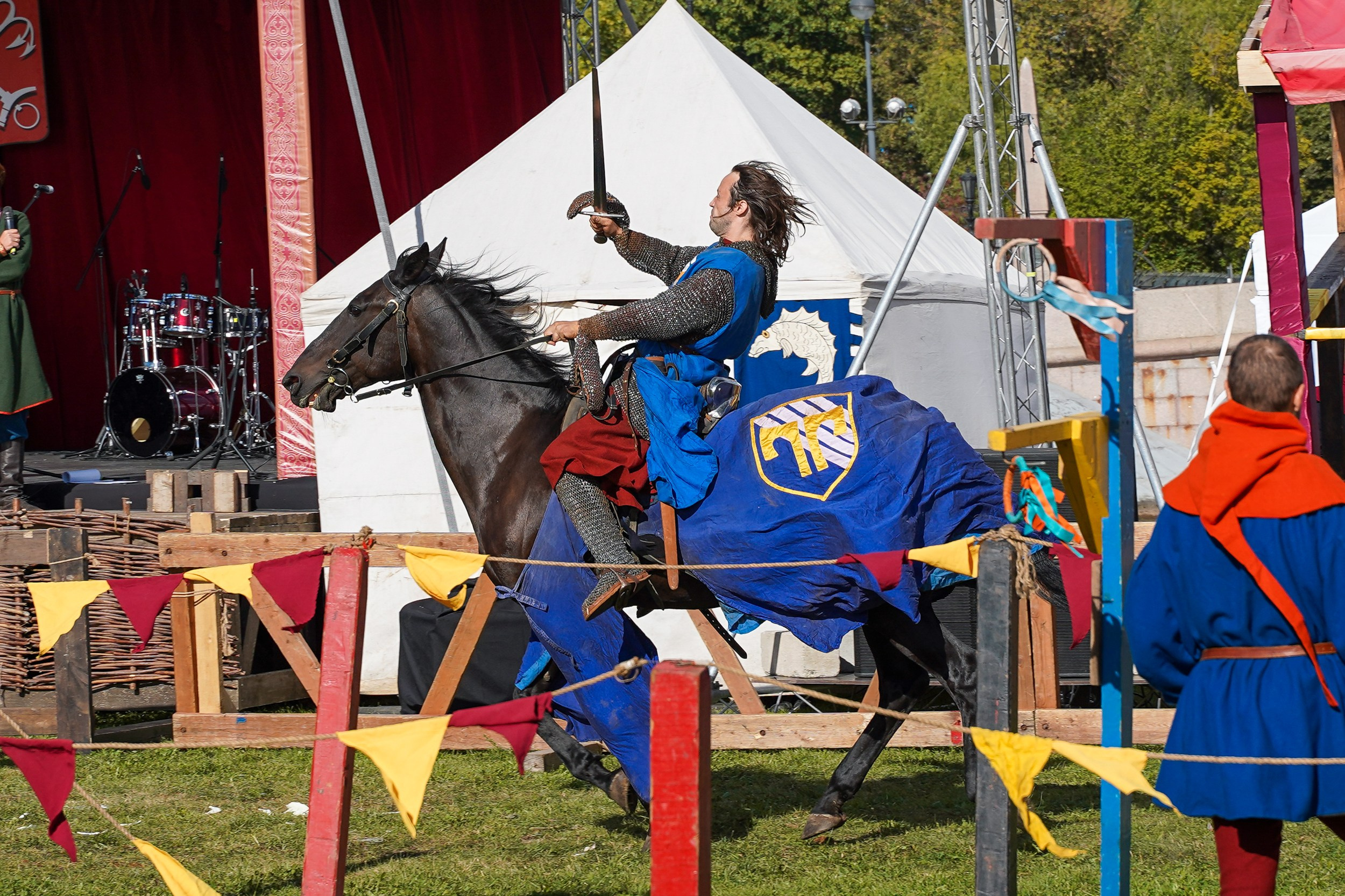 Рыцарский турнир в рамках фестиваля «Битва на Неве» Санкт-Петербург 2024 г. Фотограф-анималист, портретный фотограф в Чебоксарах Мария Садыкова