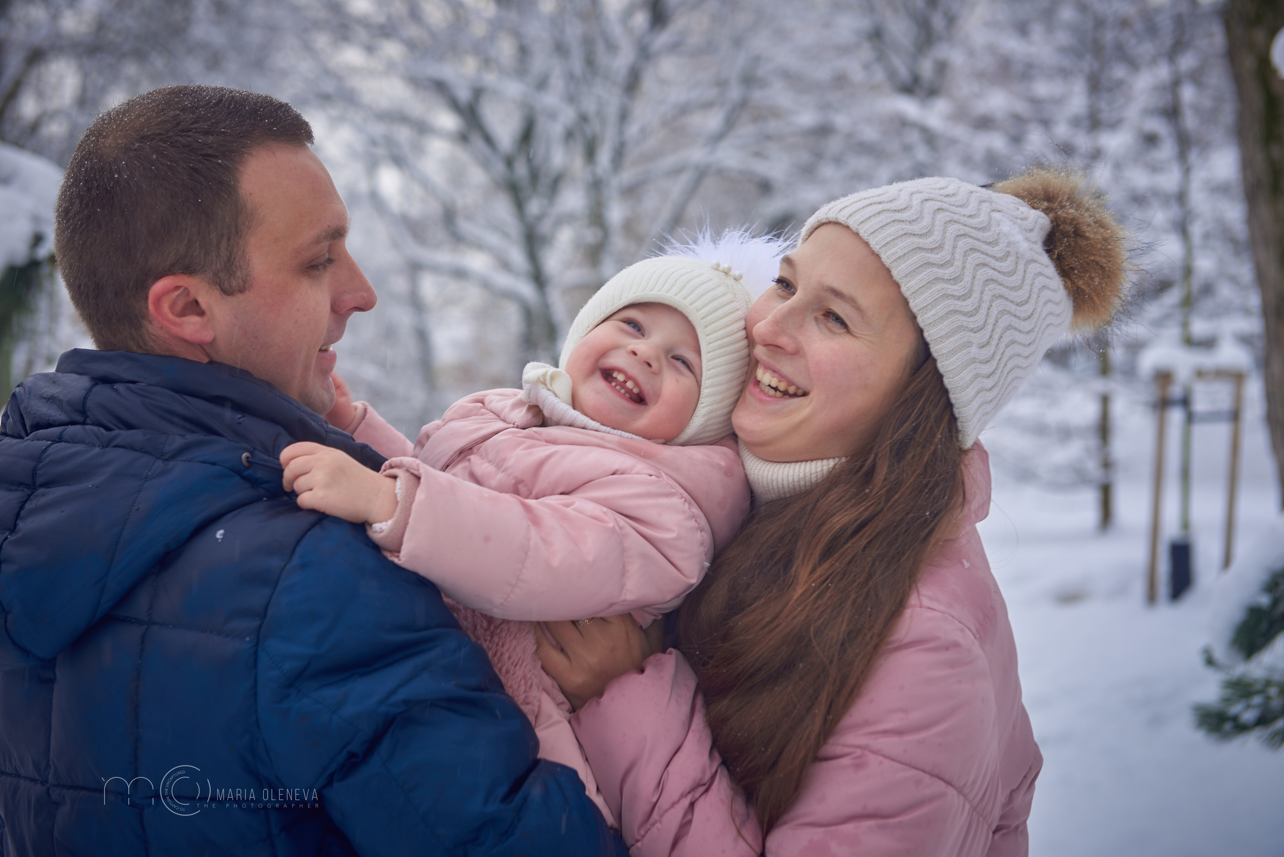 Снежная фотосессия. Фотограф Мария Оленева