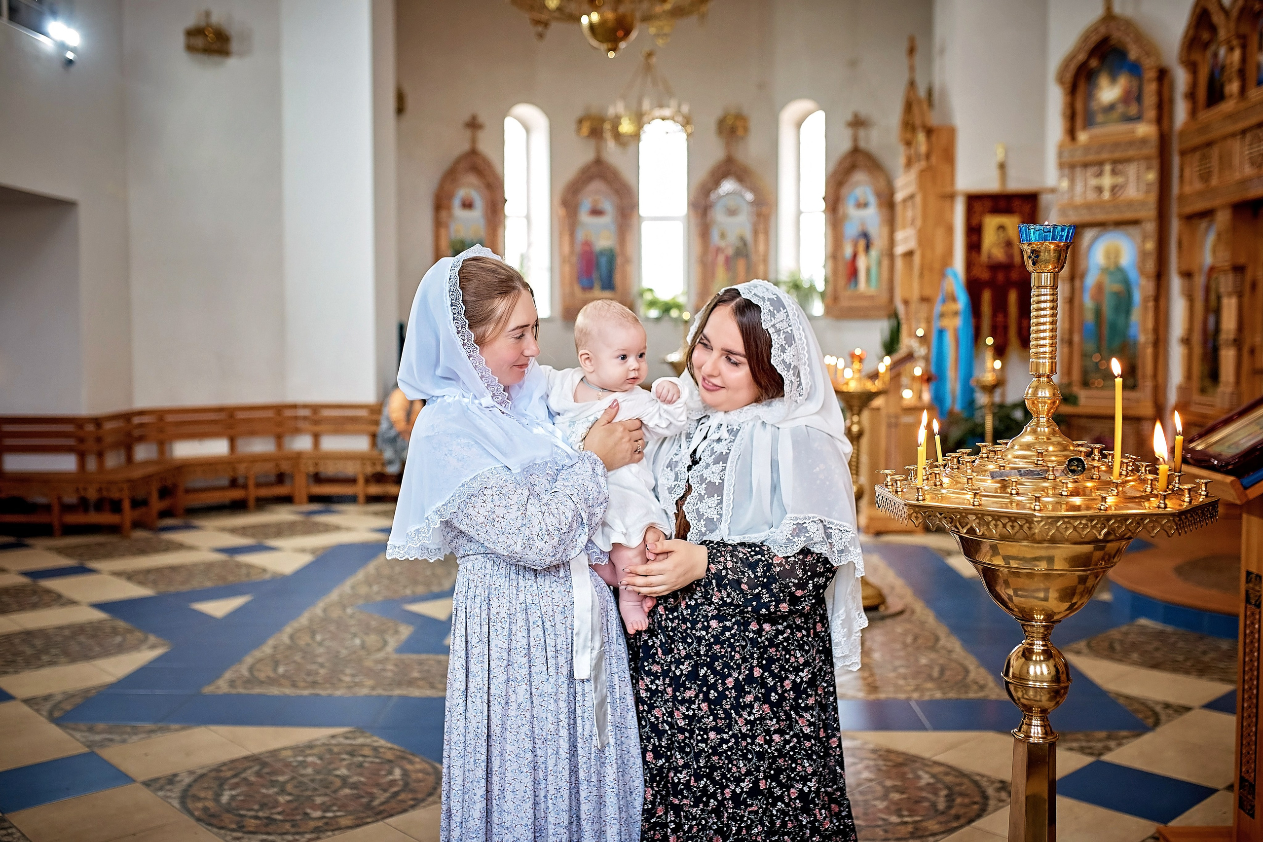 Таинство Крещения Арсения с. Павловск. Фотограф на Крещение и Венчание в Барнауле