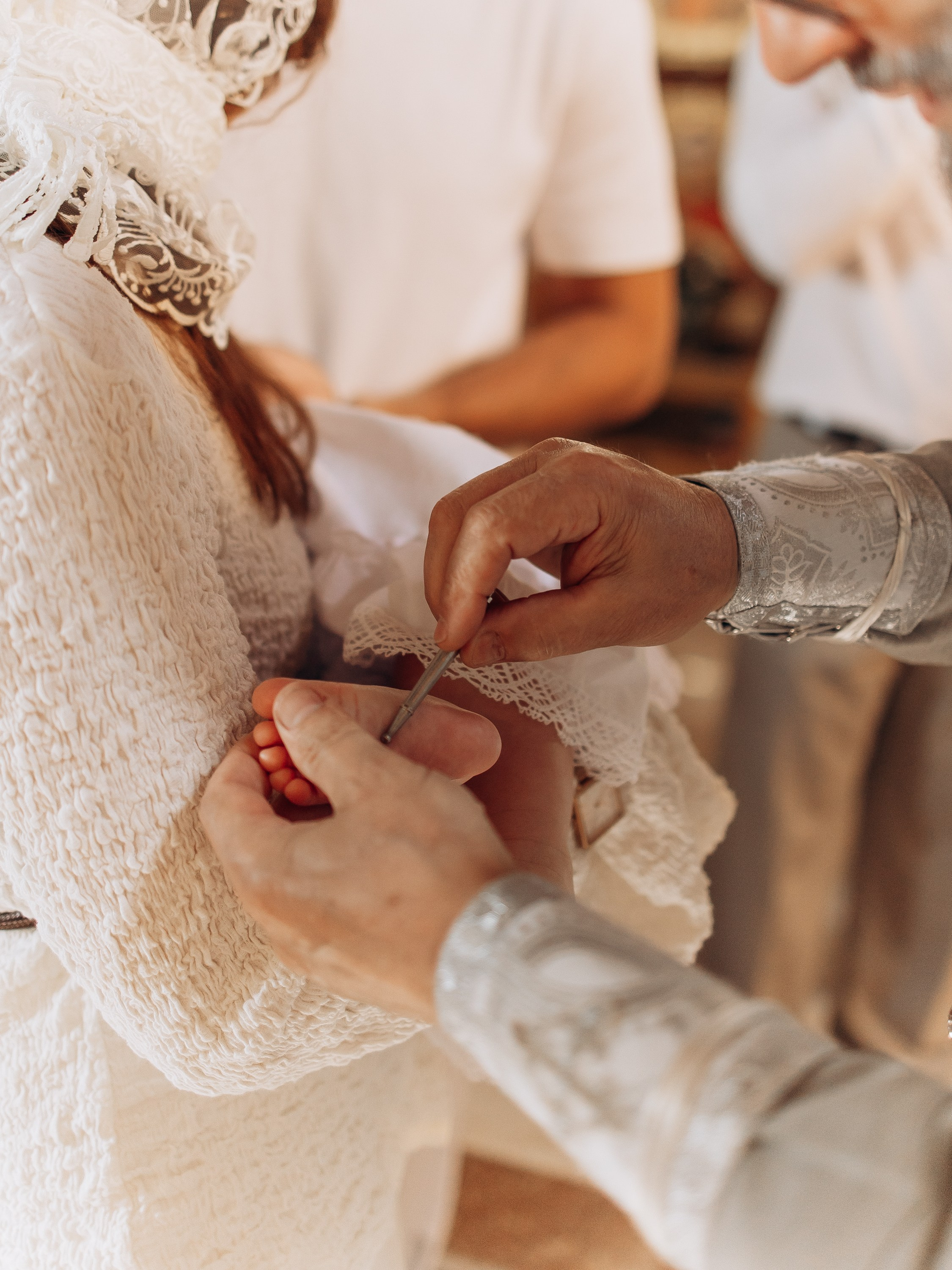 Таинство Крещения Татии. Семейный фотограф в Краснодаре Храмова Анна