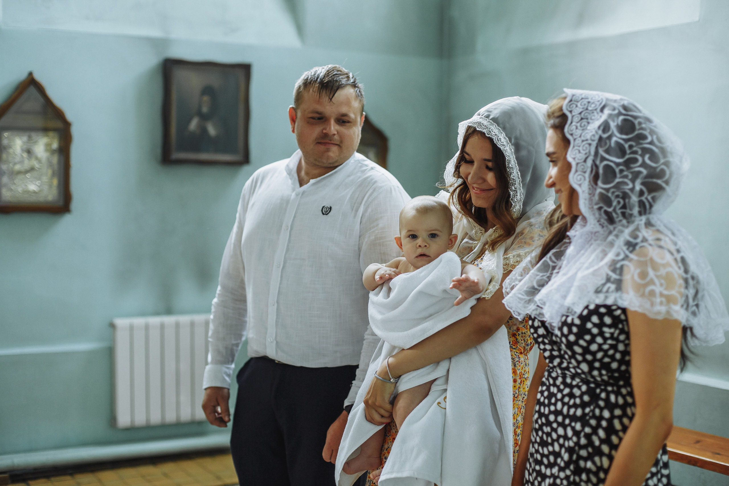 Крещение Софии. Семейный и свадебный фотограф в Саратове Катерина Оленская