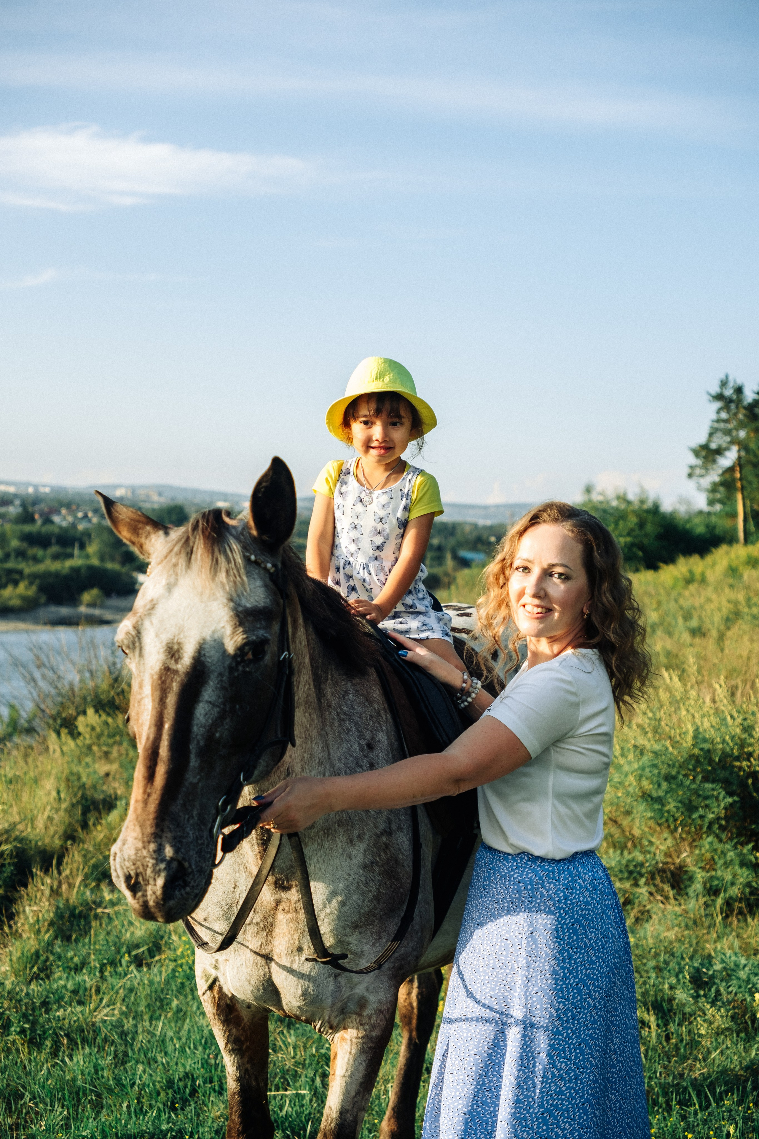 Фотопрогулка с лошадью. Фотограф в Иркутске Анна Мирошникова