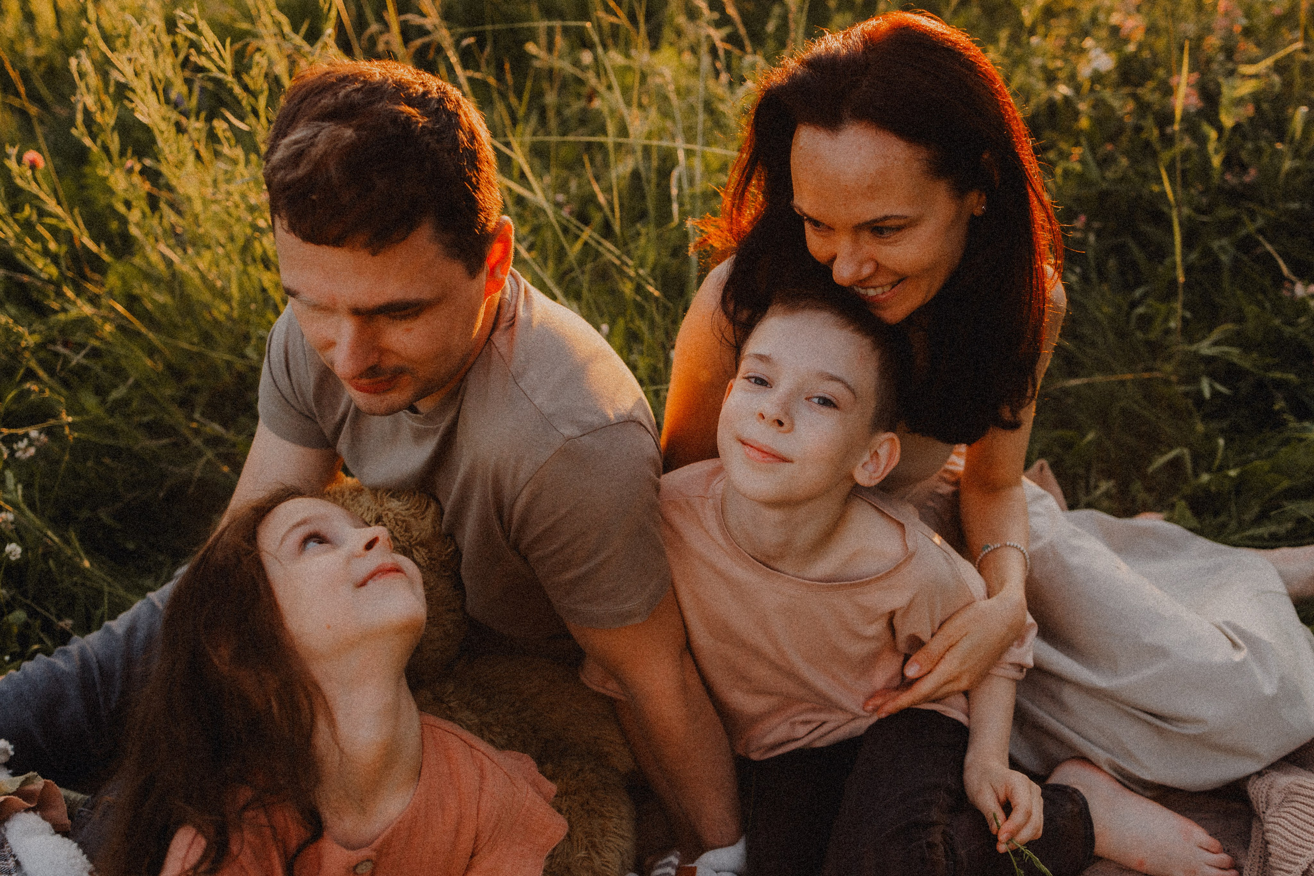 Илья, Катя, Ваня и Соня. Семейный фотограф Москва