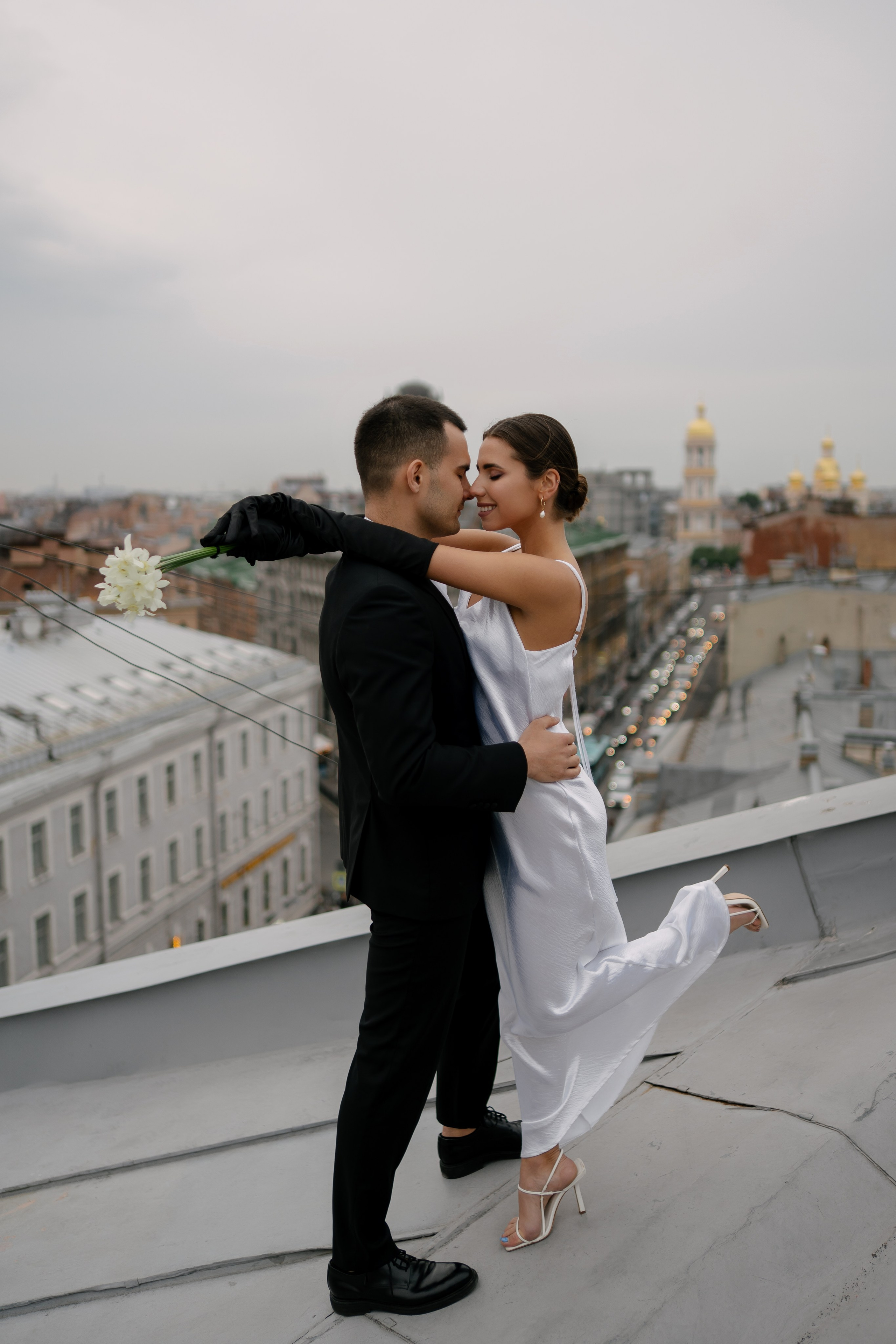 На крышах Питера. Семейный и свадебный фотограф в Красногорске Анастасия Тихонова