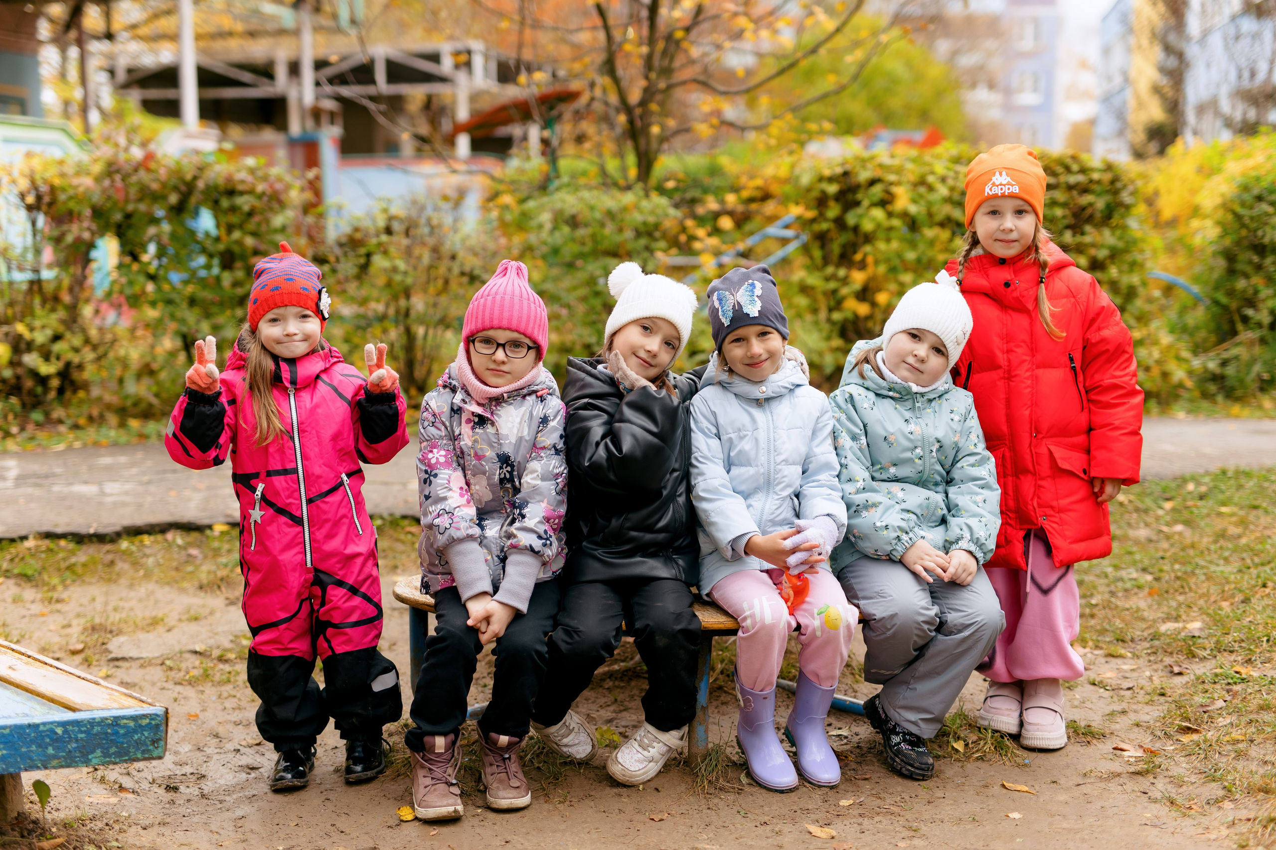 Осень в садике. Свадебный и семейный фотограф в Туле и области Маша Костина