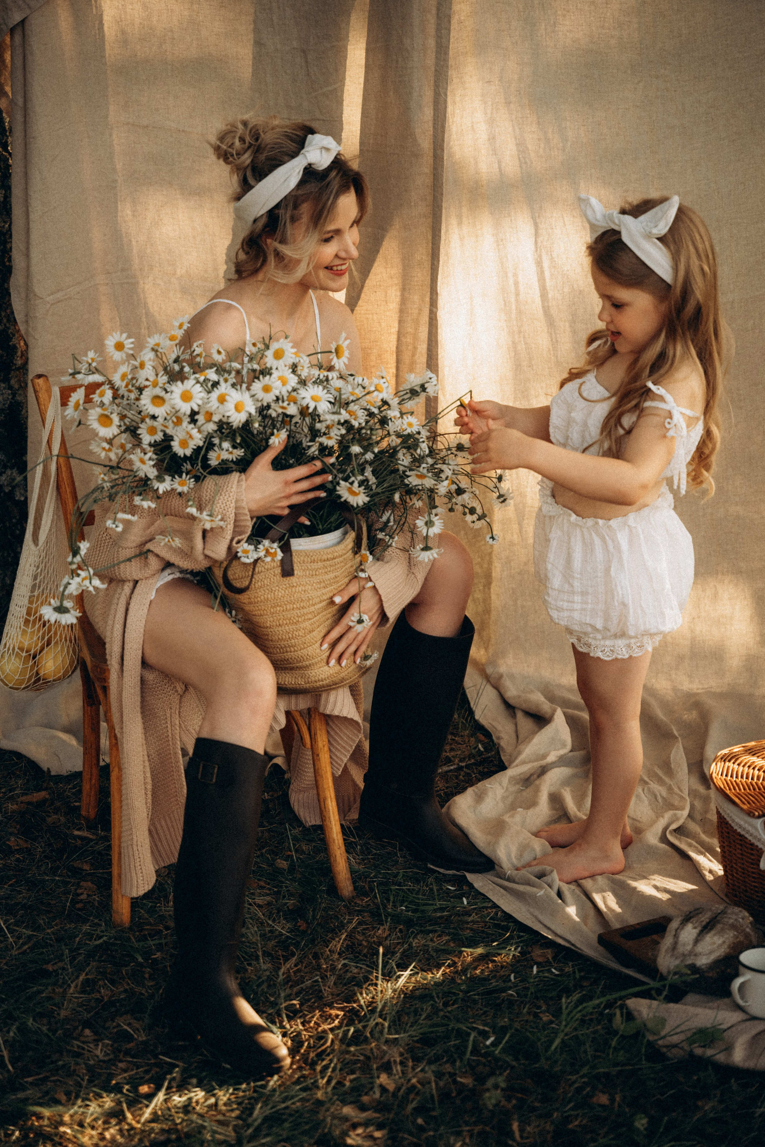 Ольга и Сонечка. Фотограф Мария Миллс | Минск