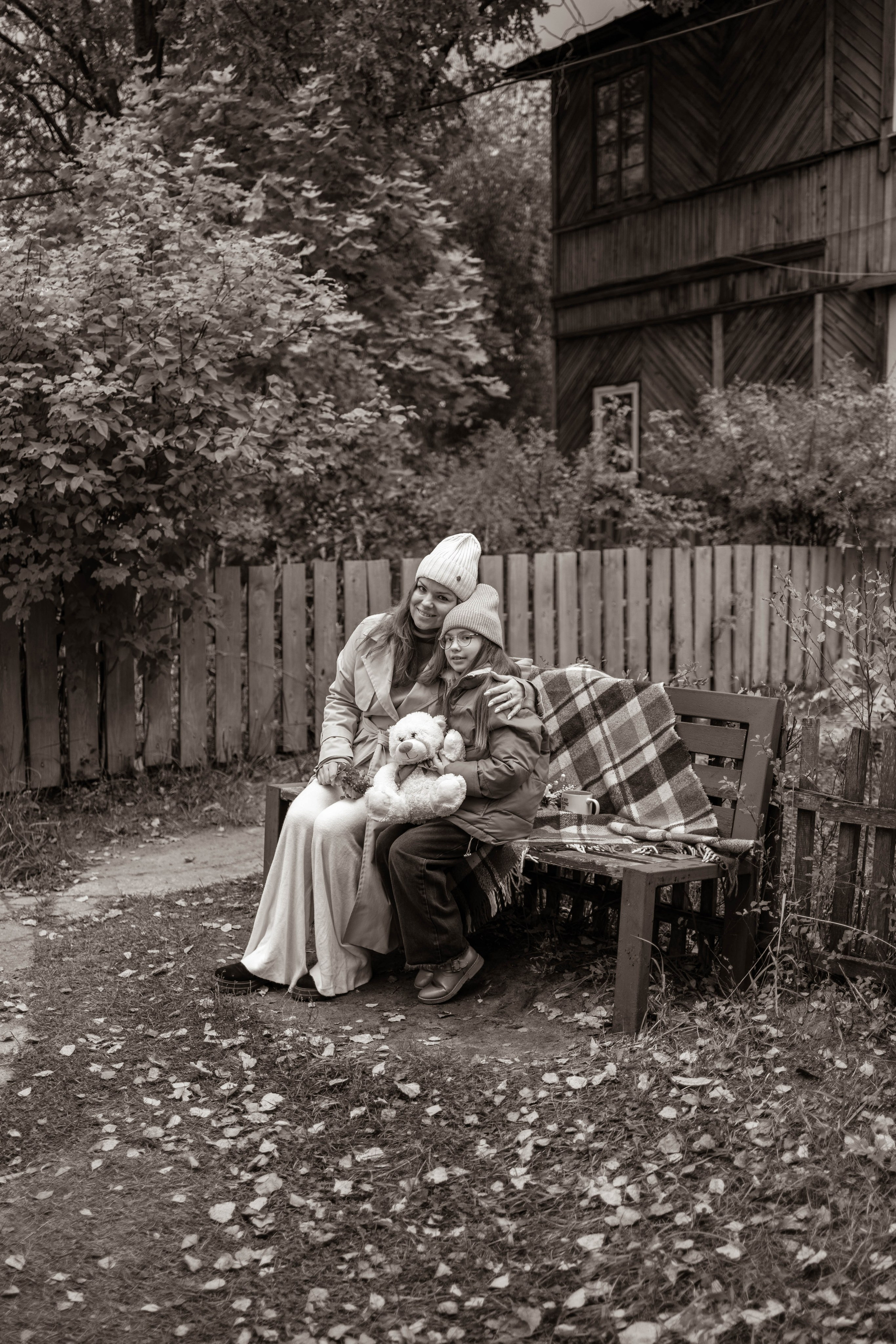 Пикник у дома. Осень. Семейный фотограф в Дзержинске Наталья Лаэтина