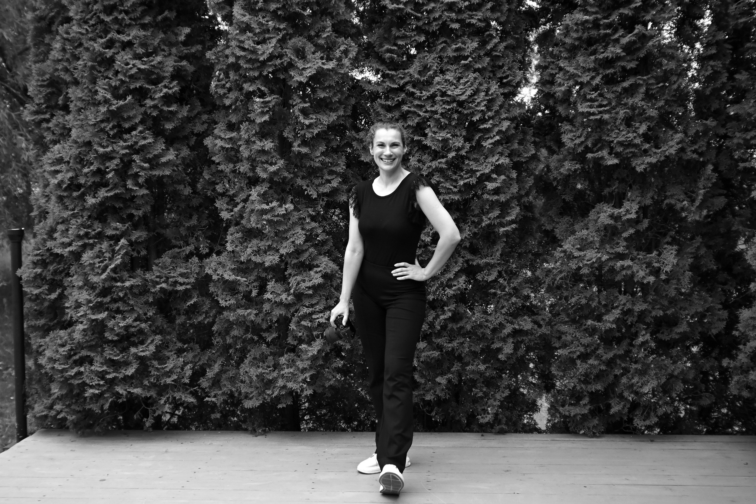 Black and white film. <3