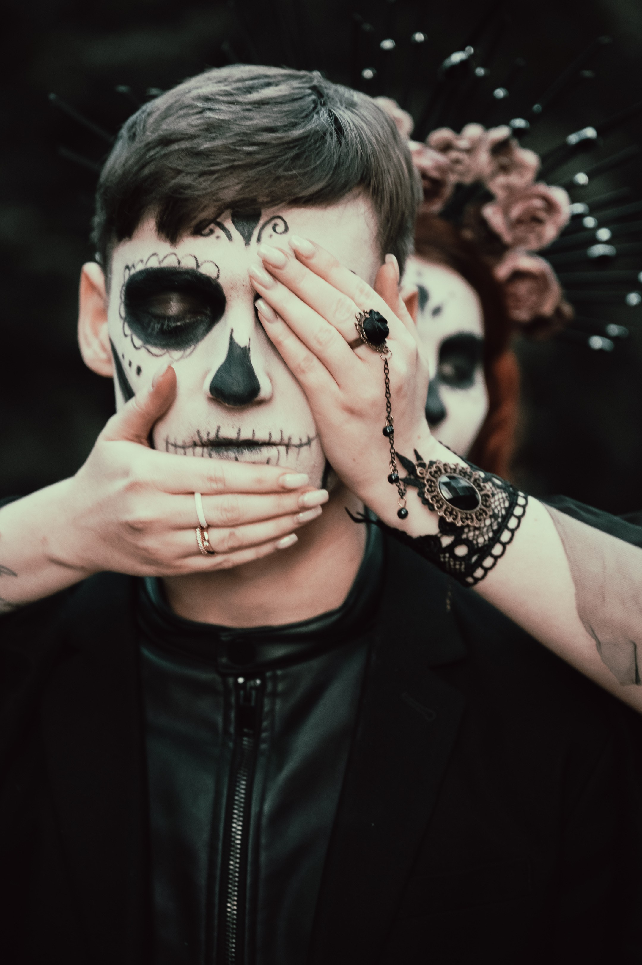 Halloween (Roman and Natalia). Photographer in Moscow Anna Chistiakova