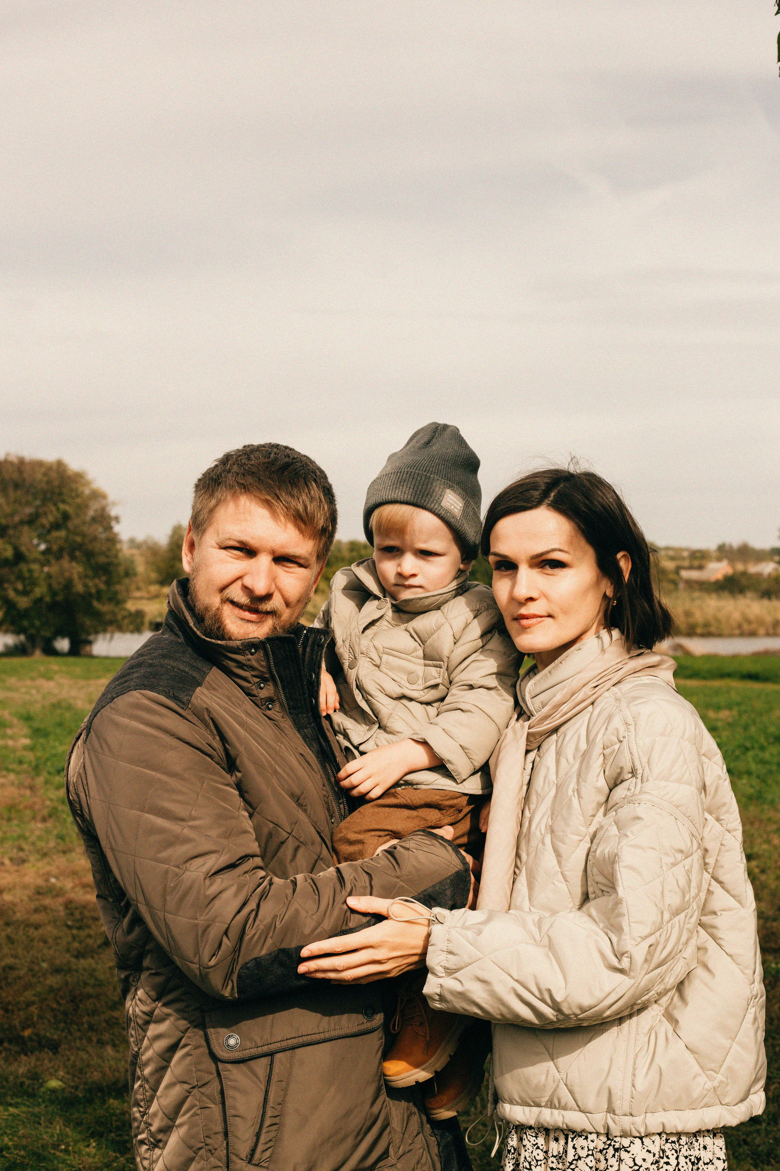 Осень в станице. Егор, Саша и Марк. Фотограф в Ростове-на-Дону и Краснодаре Елизавета Киселёва