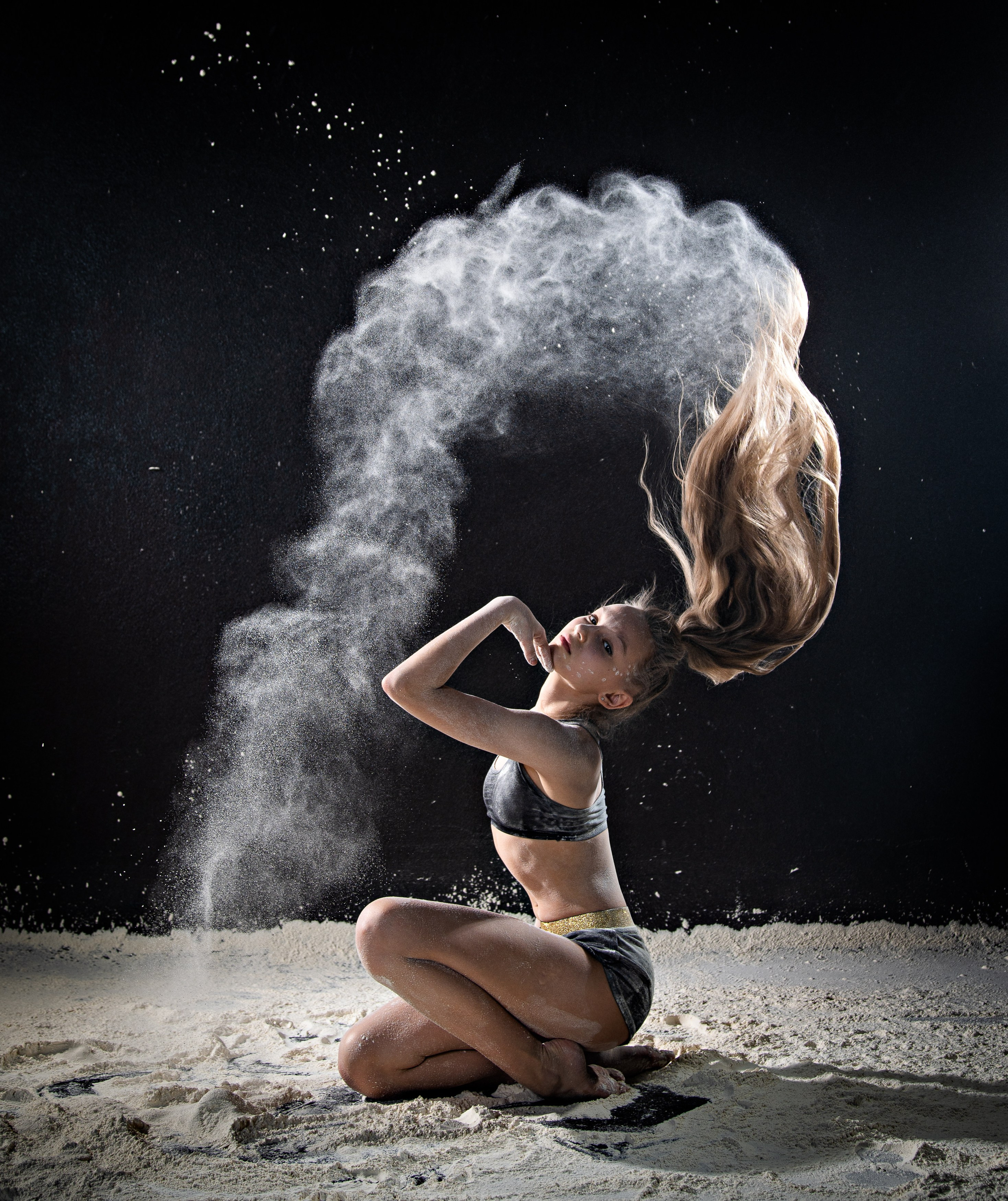 Фотопроект с мукой. Профессиональный фотограф в Москве Марина Григорьева