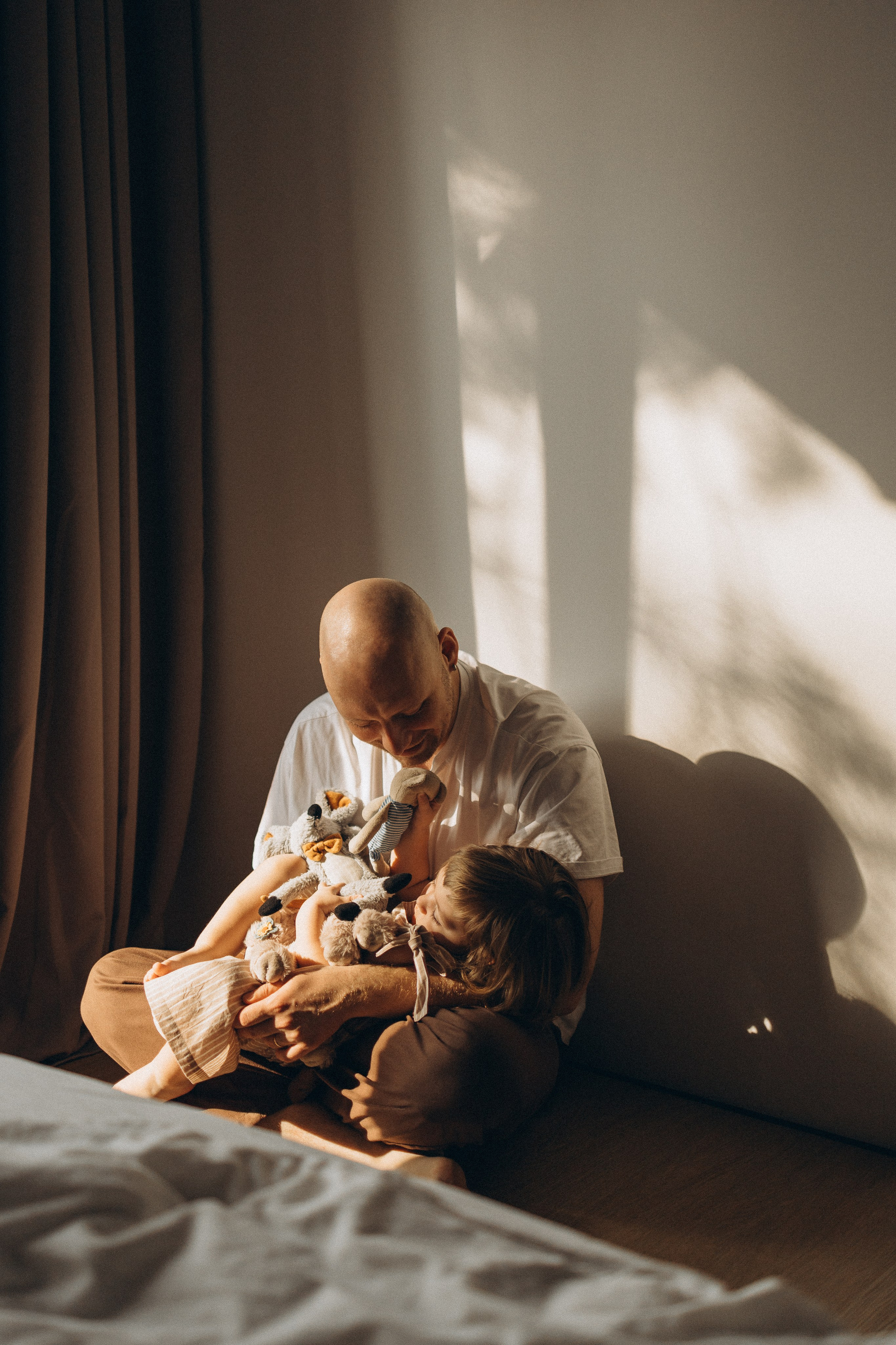 Семейные фотографии дома. Семейный и детский фотограф Москва