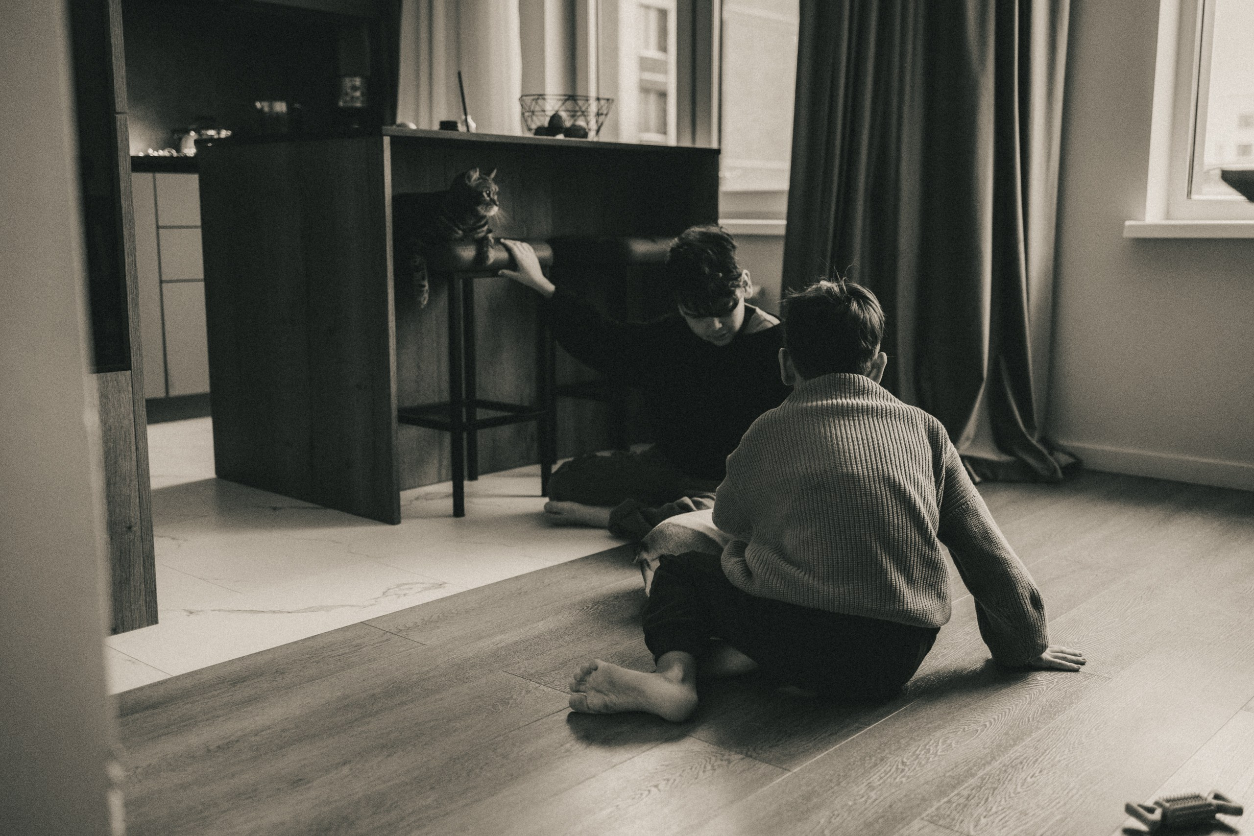 Руслан, Тимур и Луна. Семейный фотограф Москва