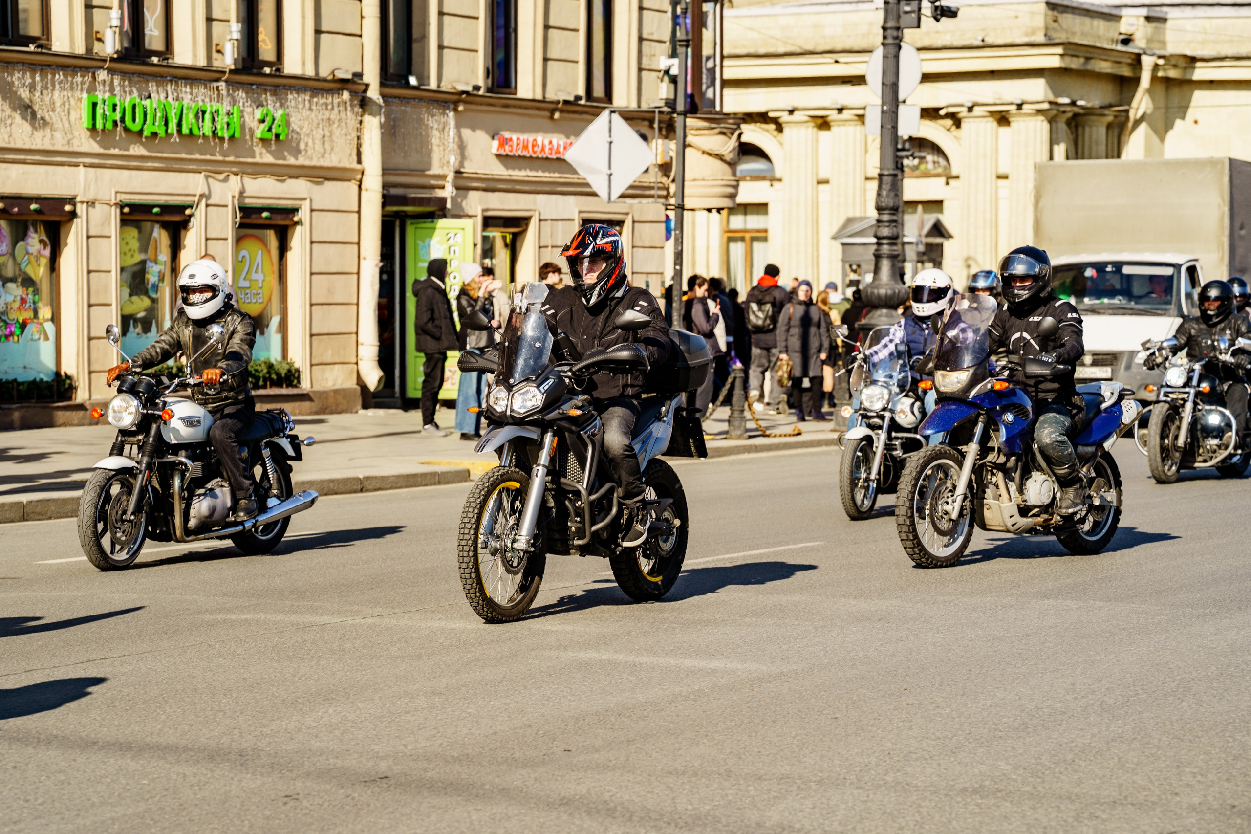 Прохват мотоклуба Norman Riders ч.1. Концертный и репортажный фотограф в Санкт-Петербурге Слава Пахомов