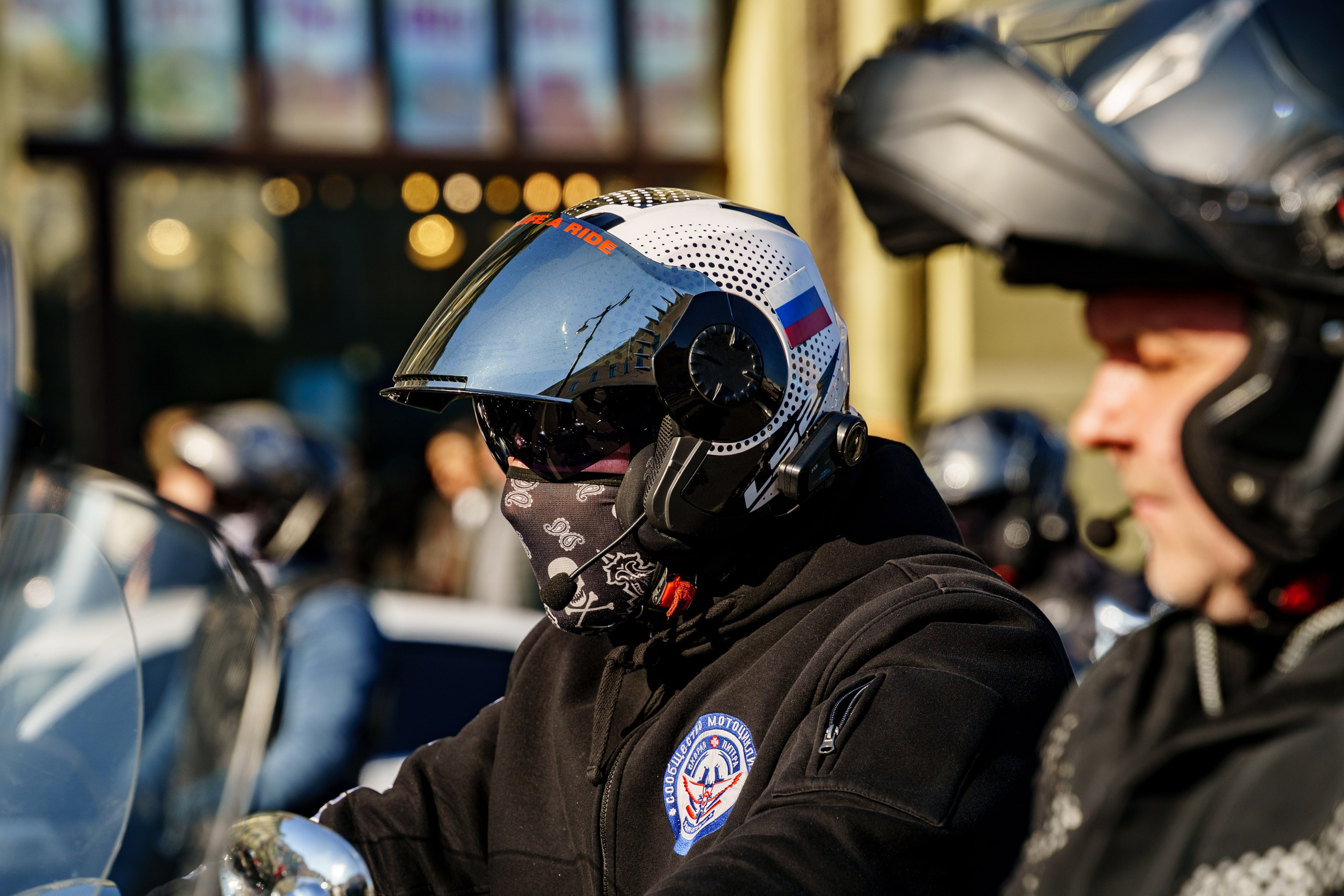 Прохват мотоклуба Norman Riders ч.1. Концертный и репортажный фотограф в Санкт-Петербурге Слава Пахомов