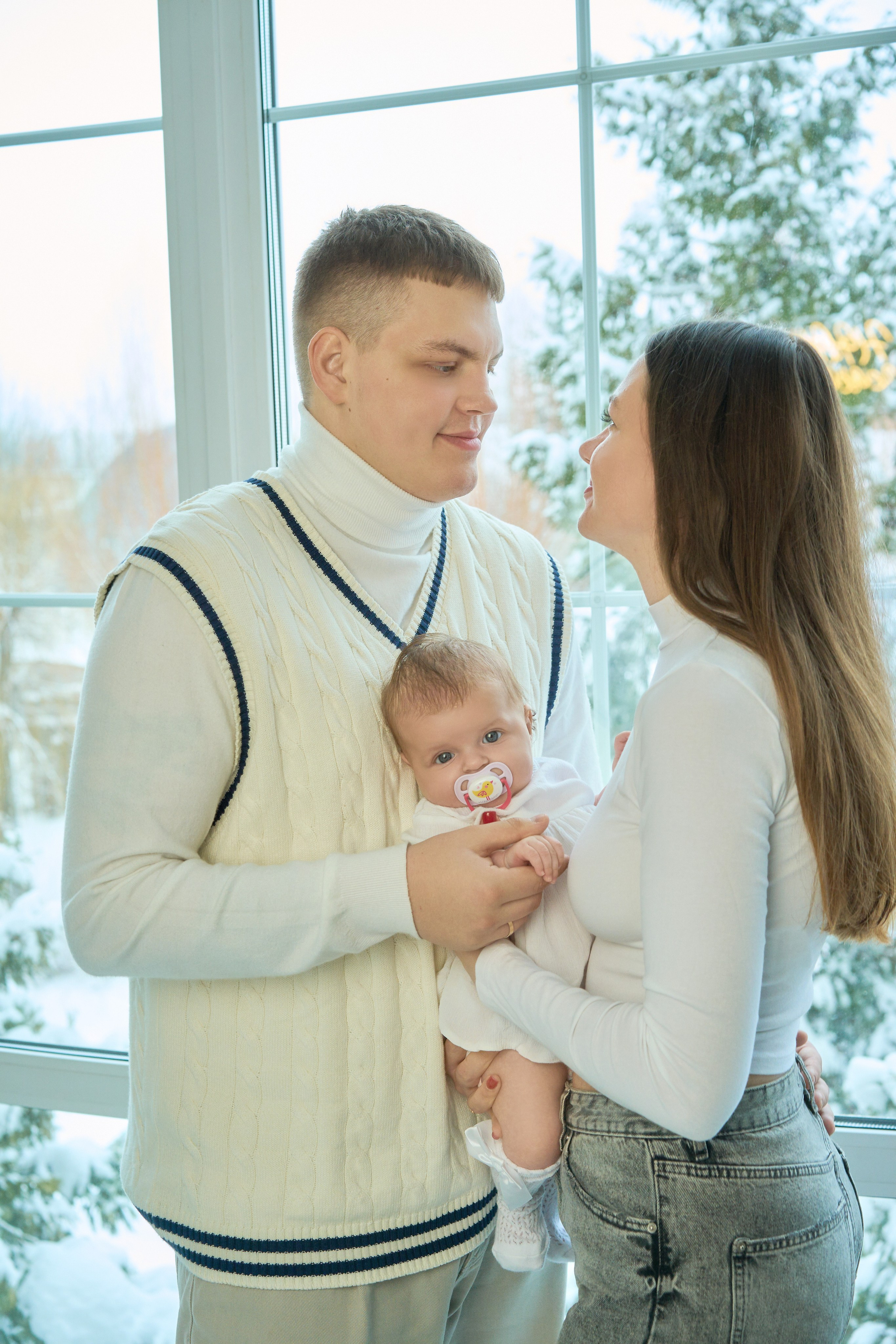 Семейная фотосессия студия Панорама. ФОТОГРАФ Лидия Баженова