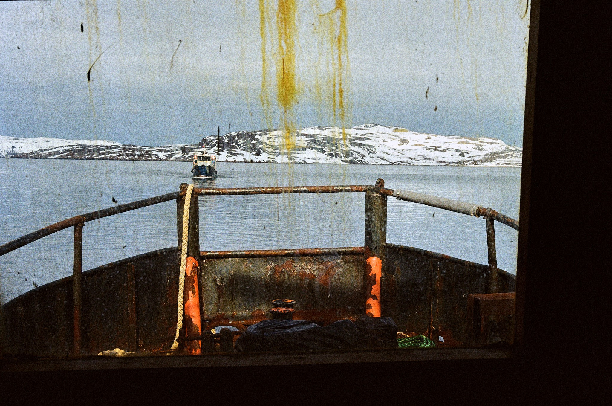 Teriberka. The Other Pavel Potseluev — film photography and mastery of meat business