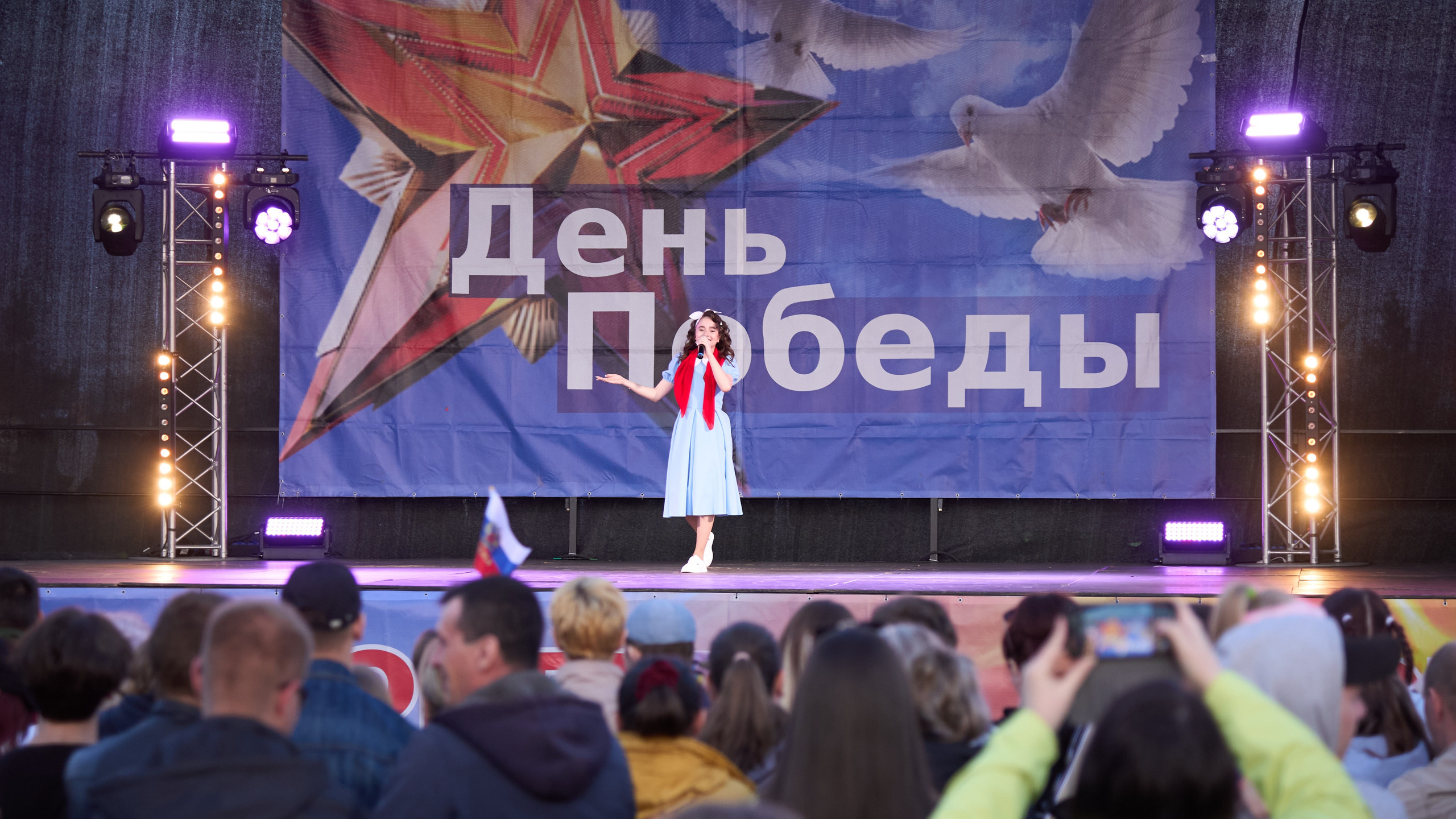 Празднование Дня победы 2024 в г. Ленинск-Кузнецкий. [fXph] Фотограф Масликов Илья. Съёмка мероприятий в Ленинске-Кузнецком