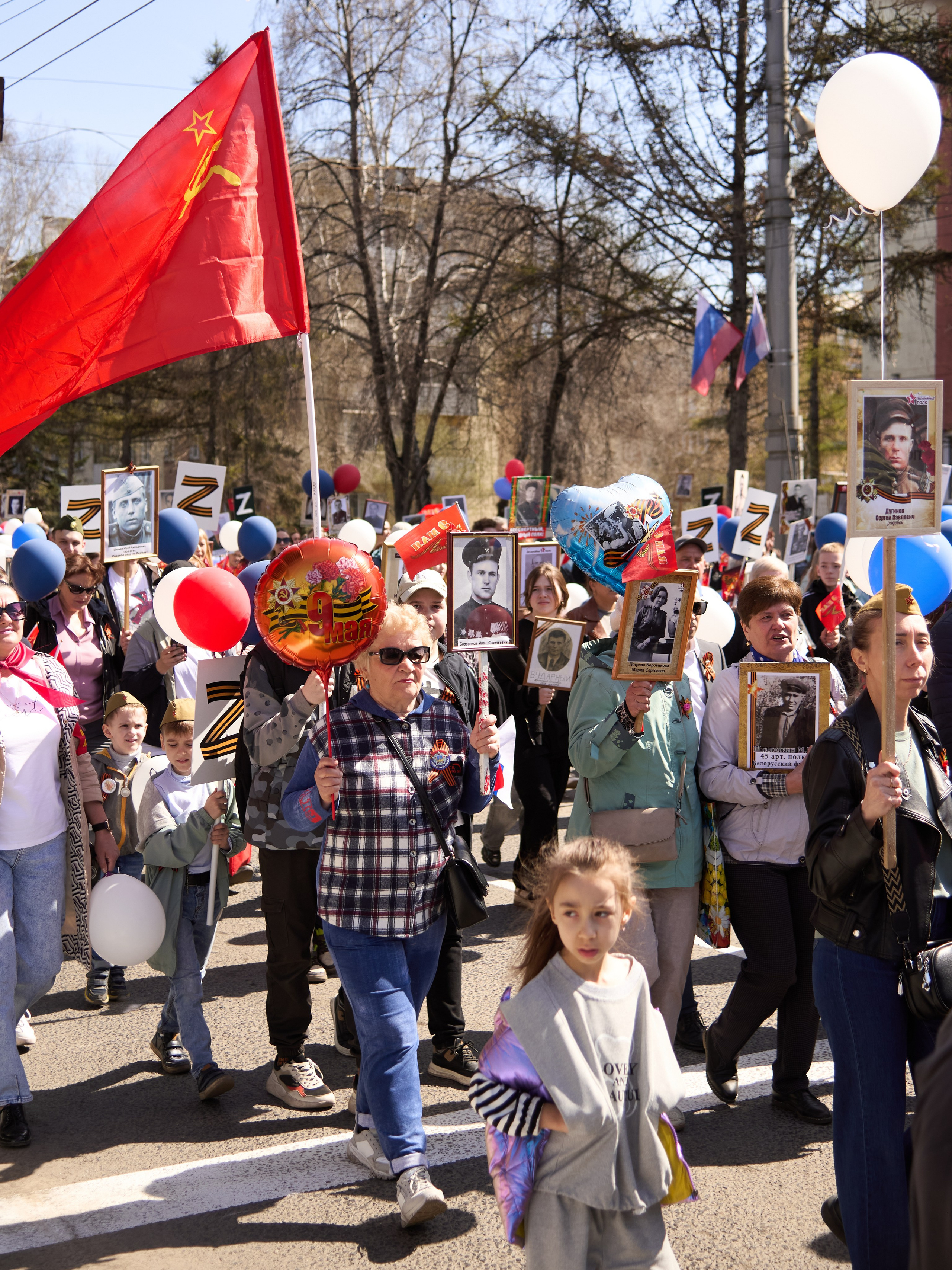 Празднование Дня победы 2024 в г. Ленинск-Кузнецкий. [fXph] Фотограф Масликов Илья. Съёмка мероприятий в Ленинске-Кузнецком