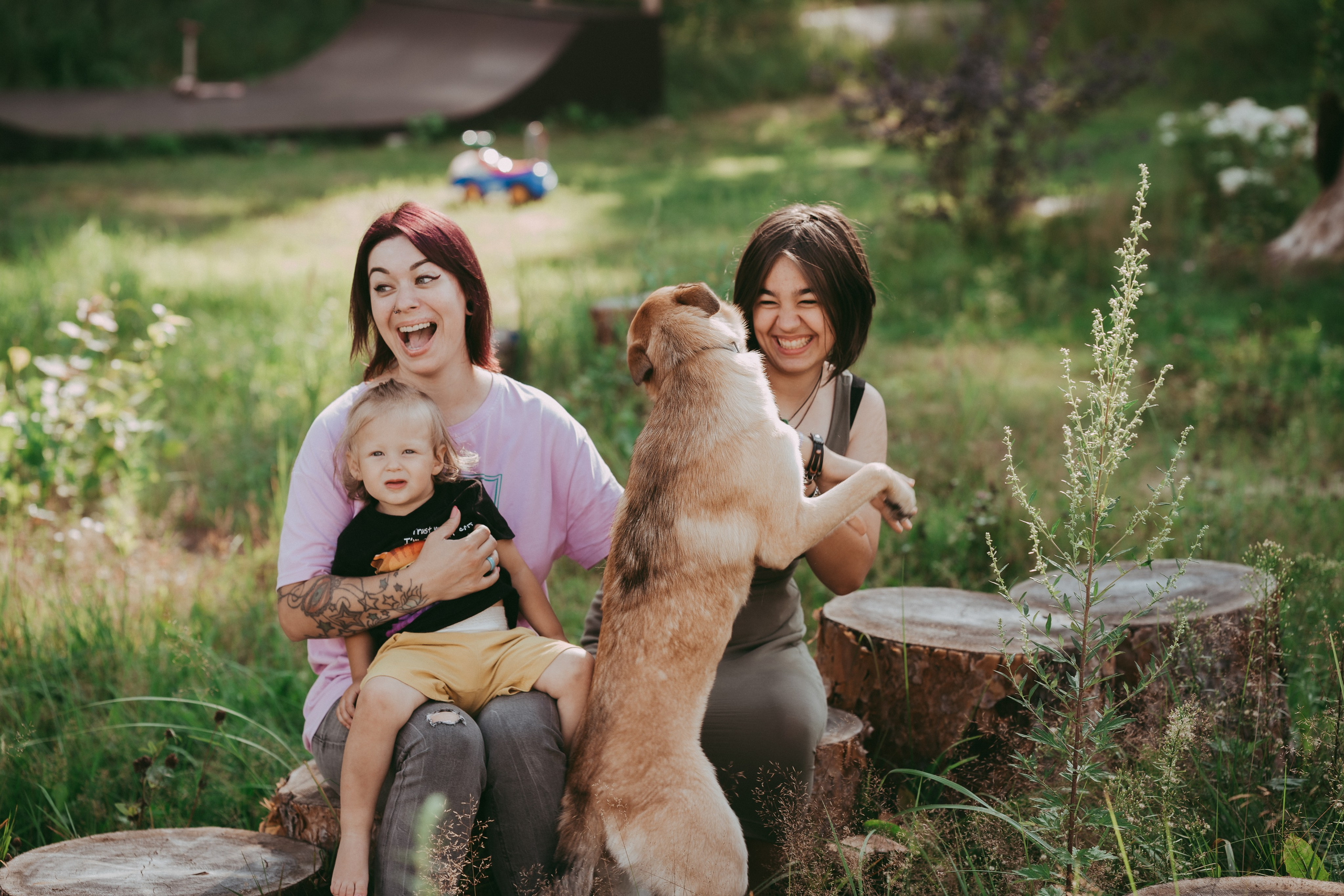 Семейная съёмка. Фотограф-документалист и фототерапевт Настя Китаева. Город Москва