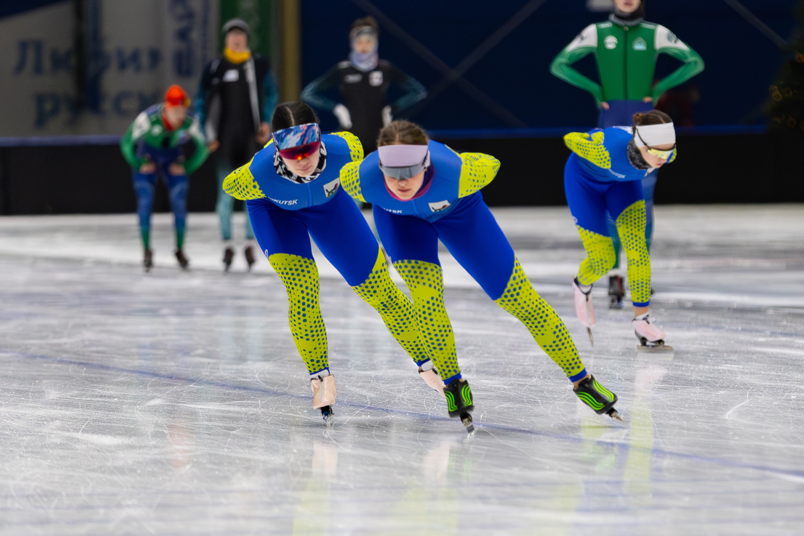 Тренировки. Конькобежный спорт. Иркутск, 2026. Спортивная съемка Мария Царфати