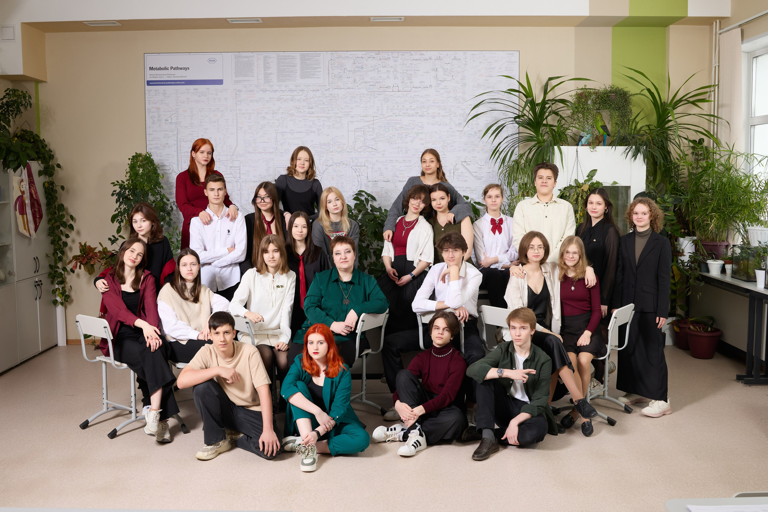 Общее фото. Выпускные альбомы в Томске. Фотограф Сергей Стёпин