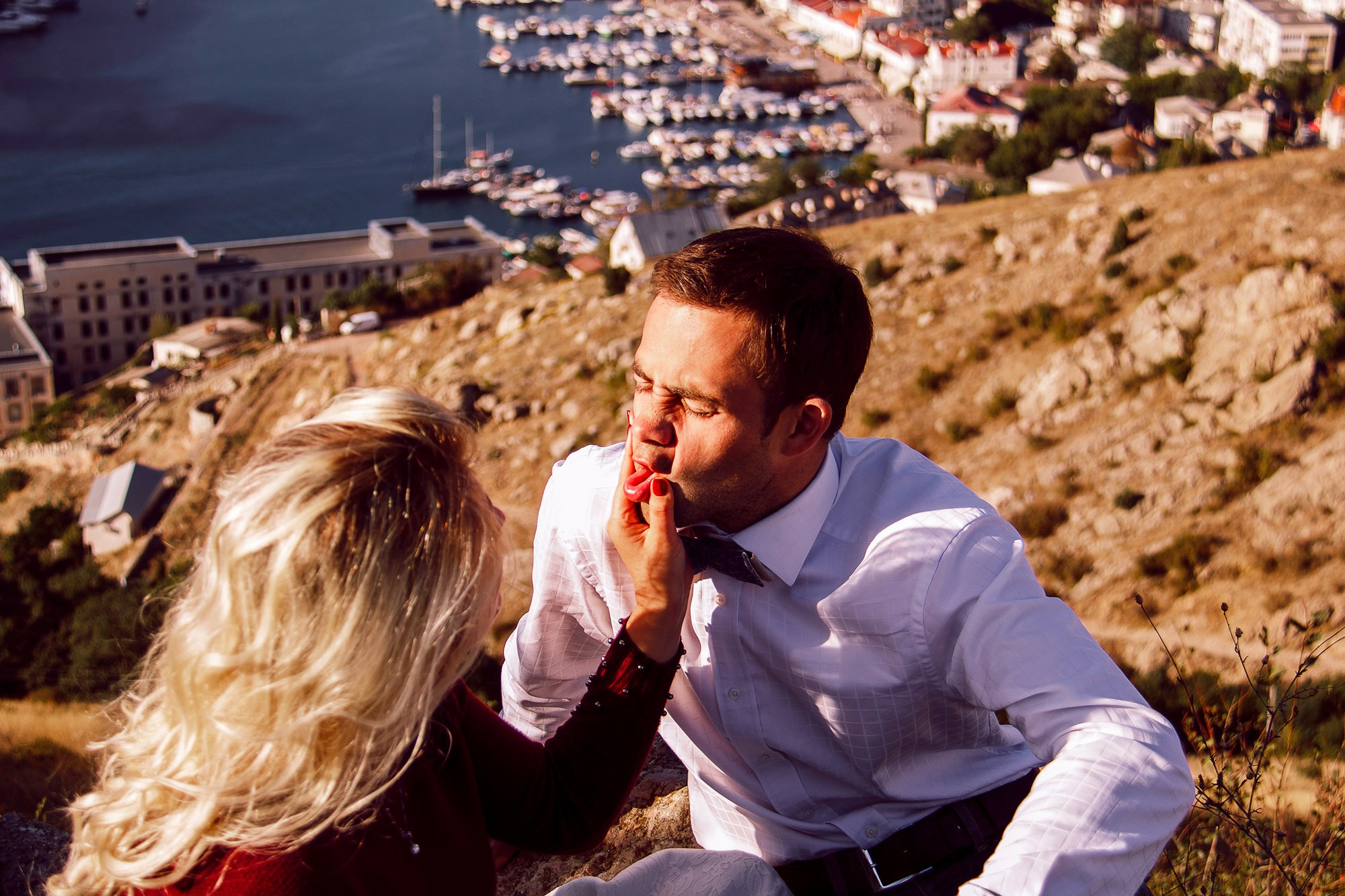 Love Story Анна и Владимир. Балаклава. Свадебный и семейный фотограф в Евпатории Зайцева Надежда