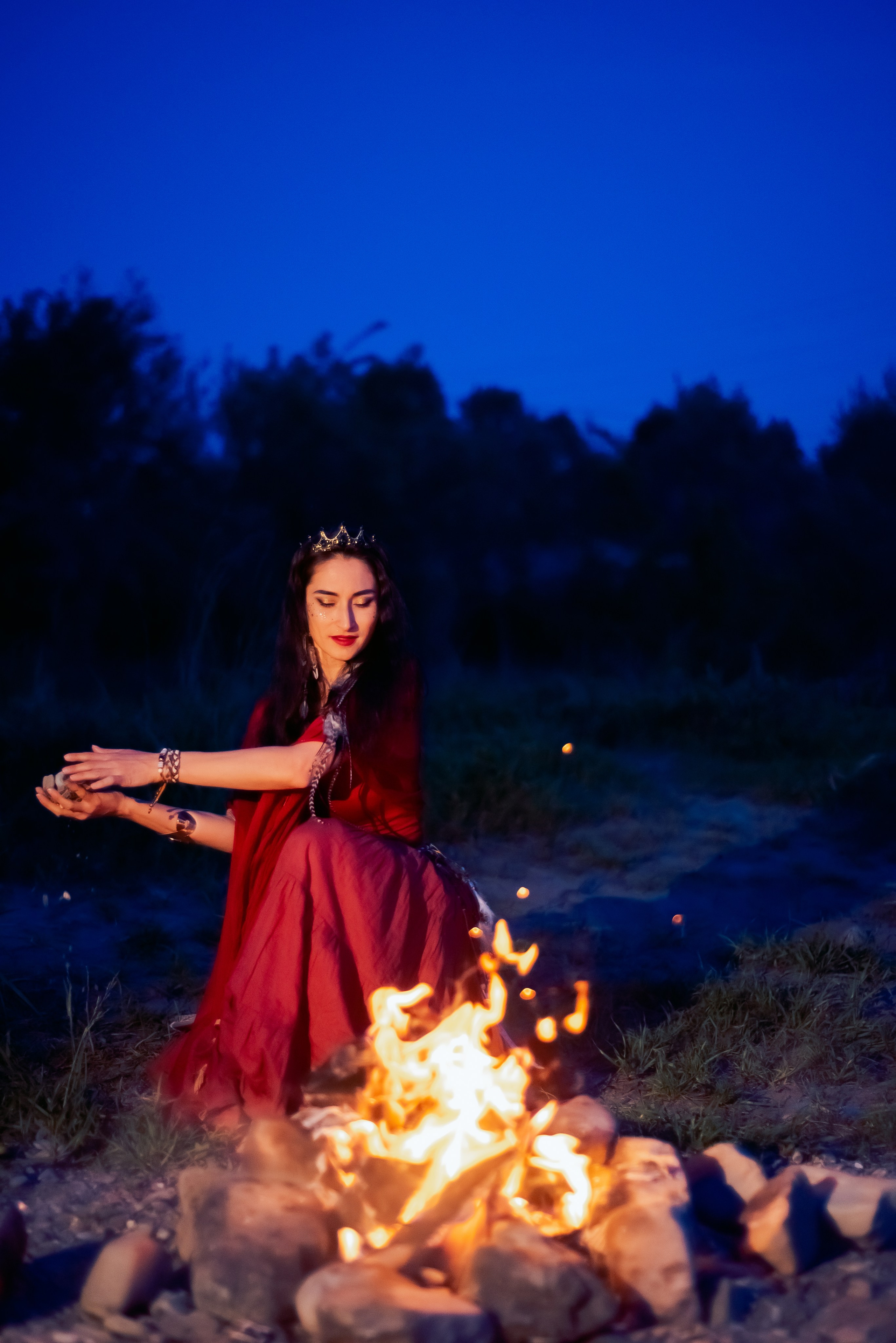 У костра. Семейный и женский фотограф Лоо Краснодар Сочи Энем Татьяна Трибурт