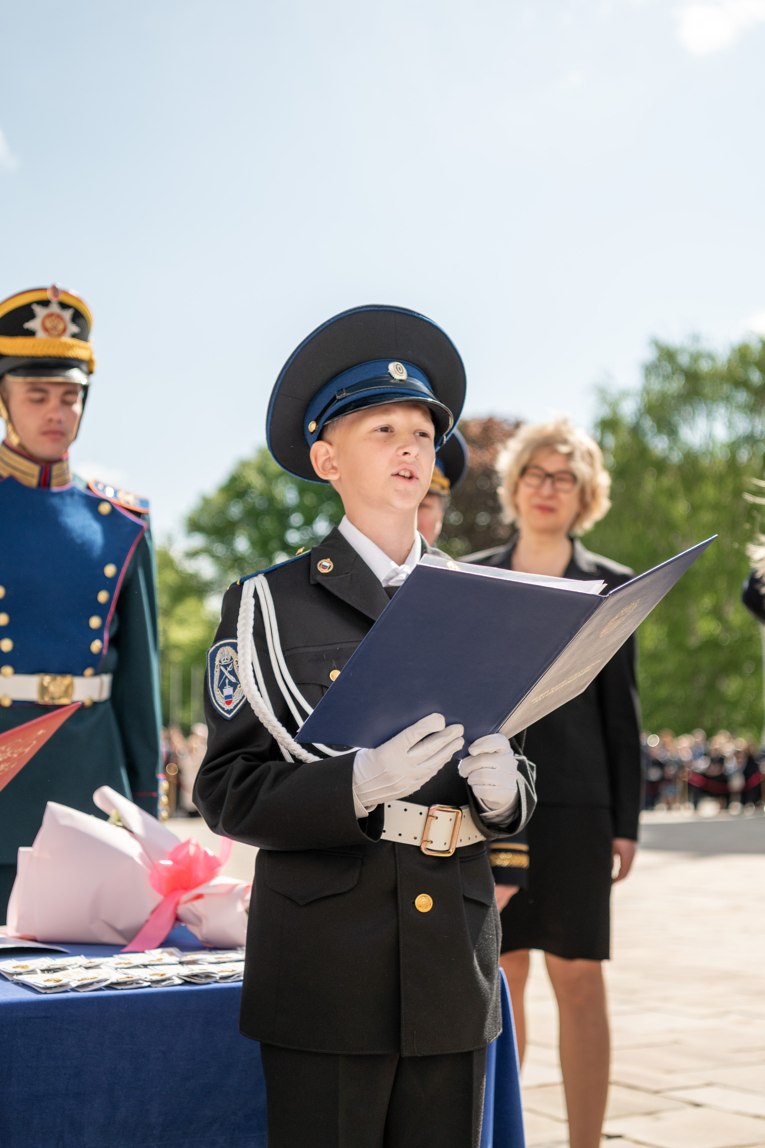 Фотосессия Присяги кадетов «Школа 1231 им. В. Д. Поленова». Детский и семейный фотограф г. Москва Оксана Катаджи