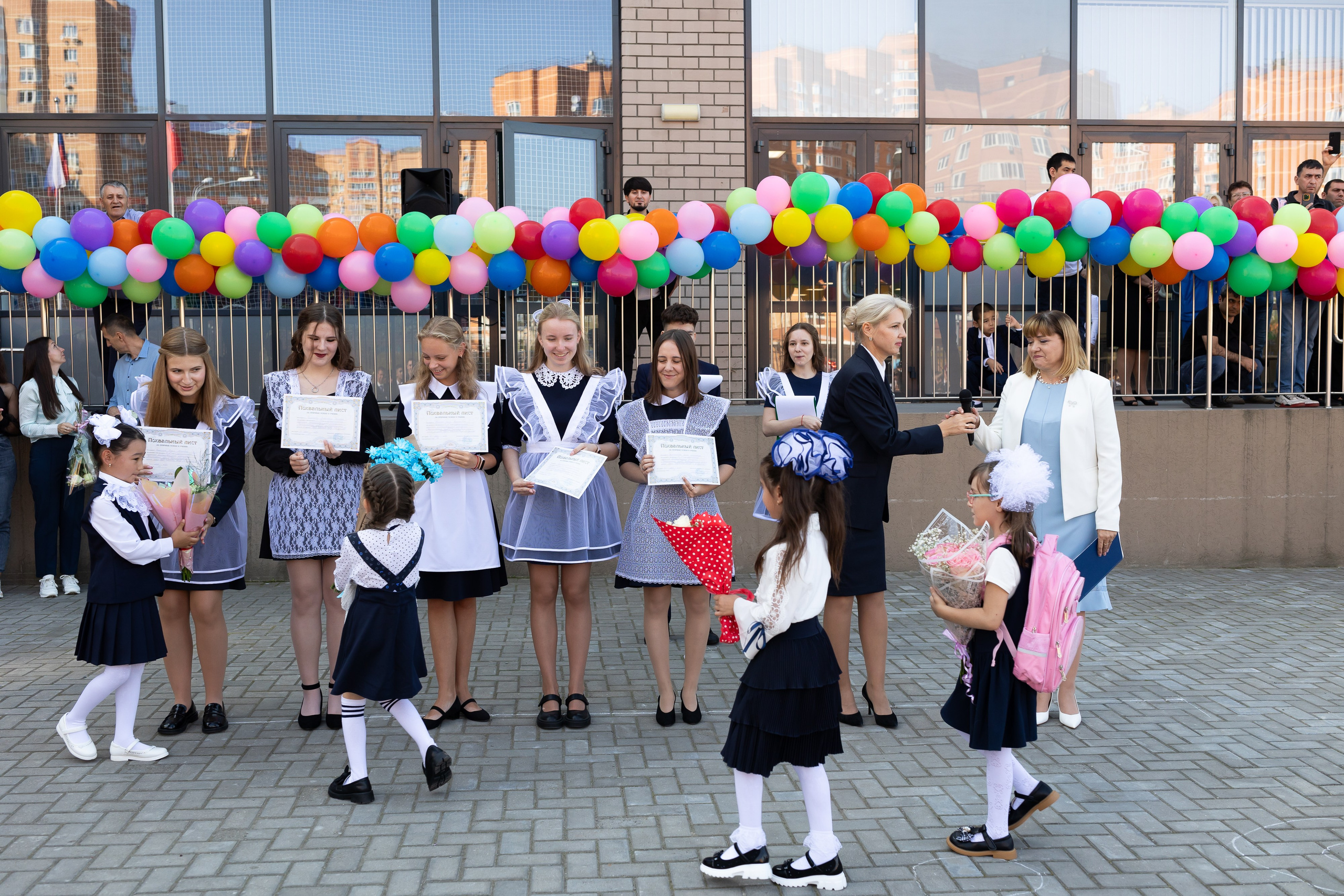 Линейка 1 сентября. Профессиональный Фотограф в Москве Андрей Славнов