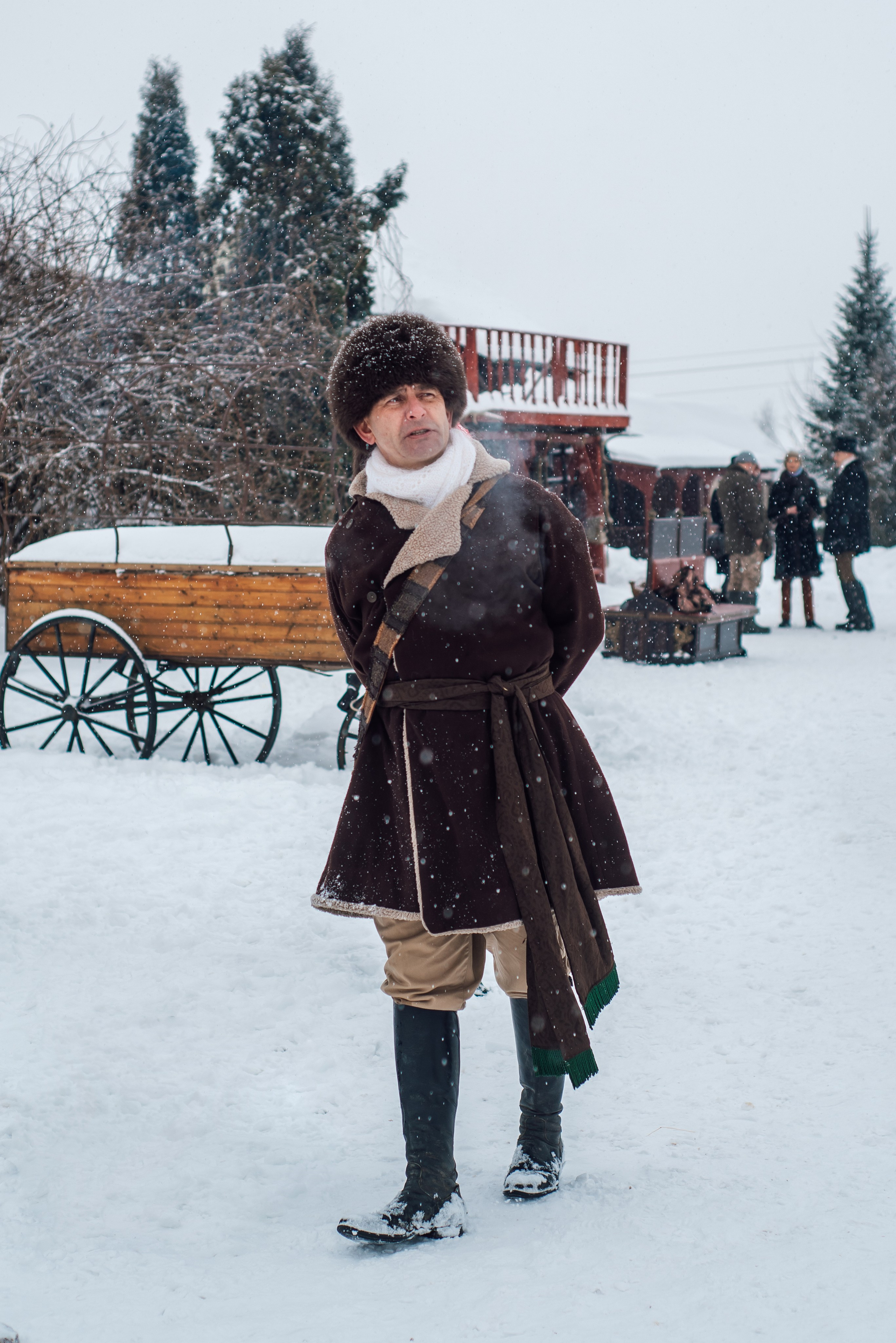 Зимняя парфорсная охота. Фотограф Диана Вальтер