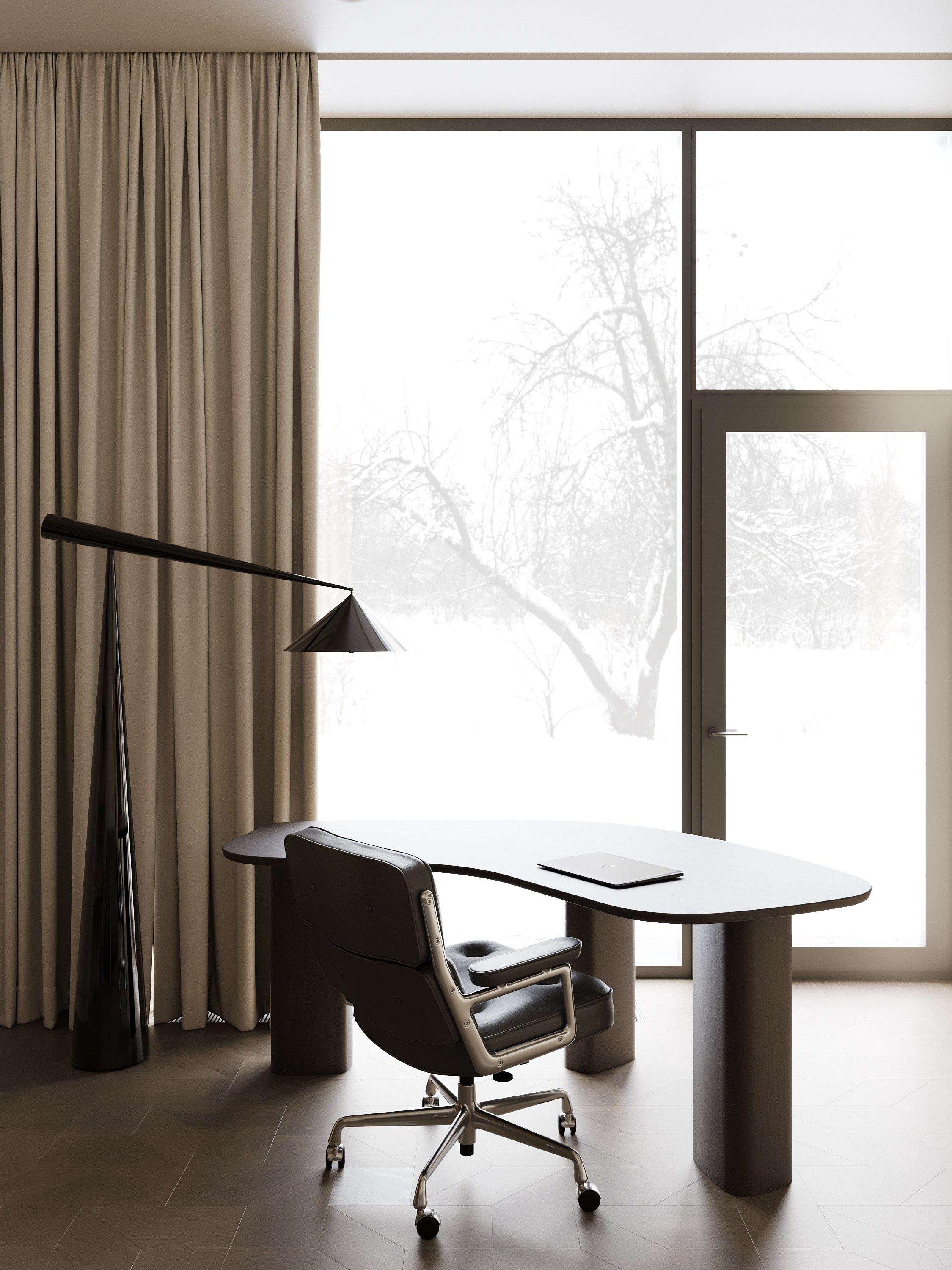 VILLA MADISON /1250 sq m /25'. Интерьерное ателье numéro а