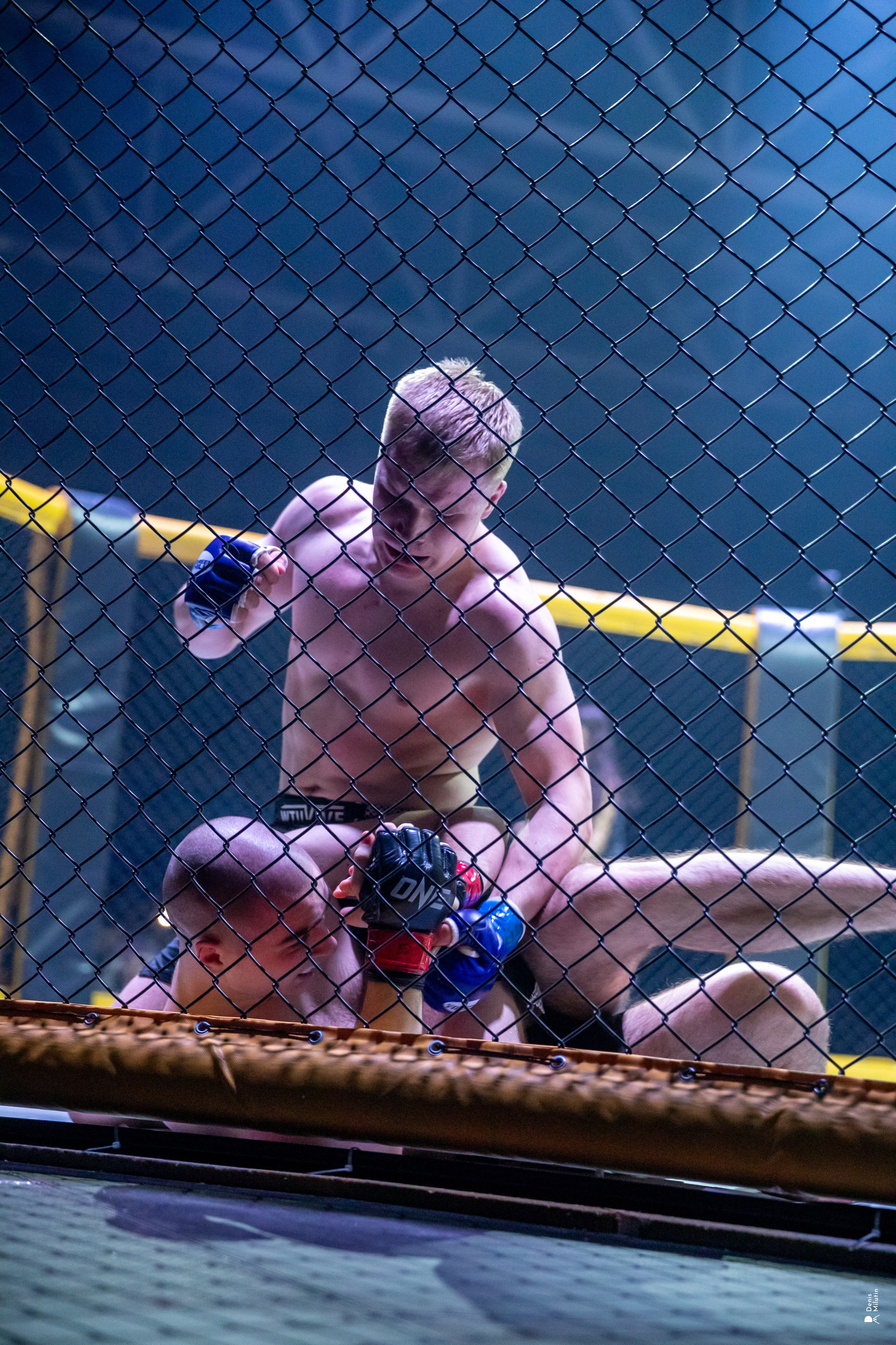 Бои в клетке «Северный Воин». Портретный фотограф Денис Милютин